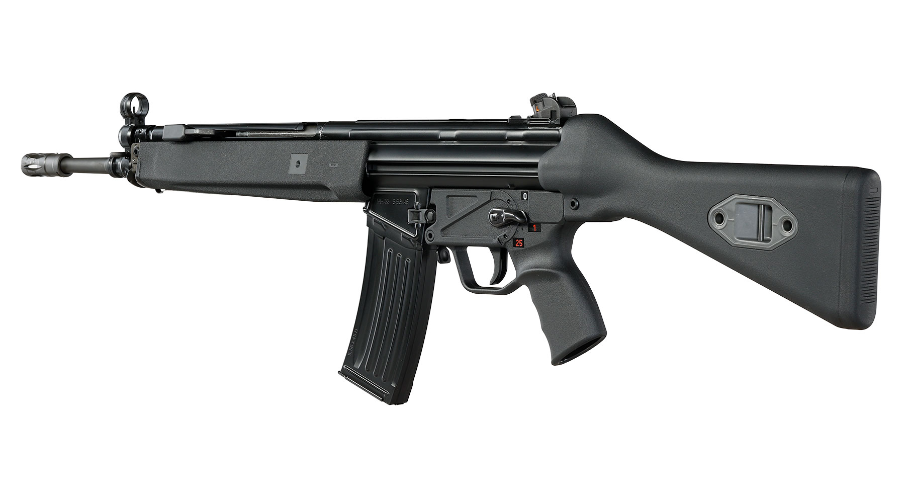 Heckler & Koch HK33 Vollmetall Airsoftgewehr Gas-Blow-Back 6mm BB schwarz Bild 9