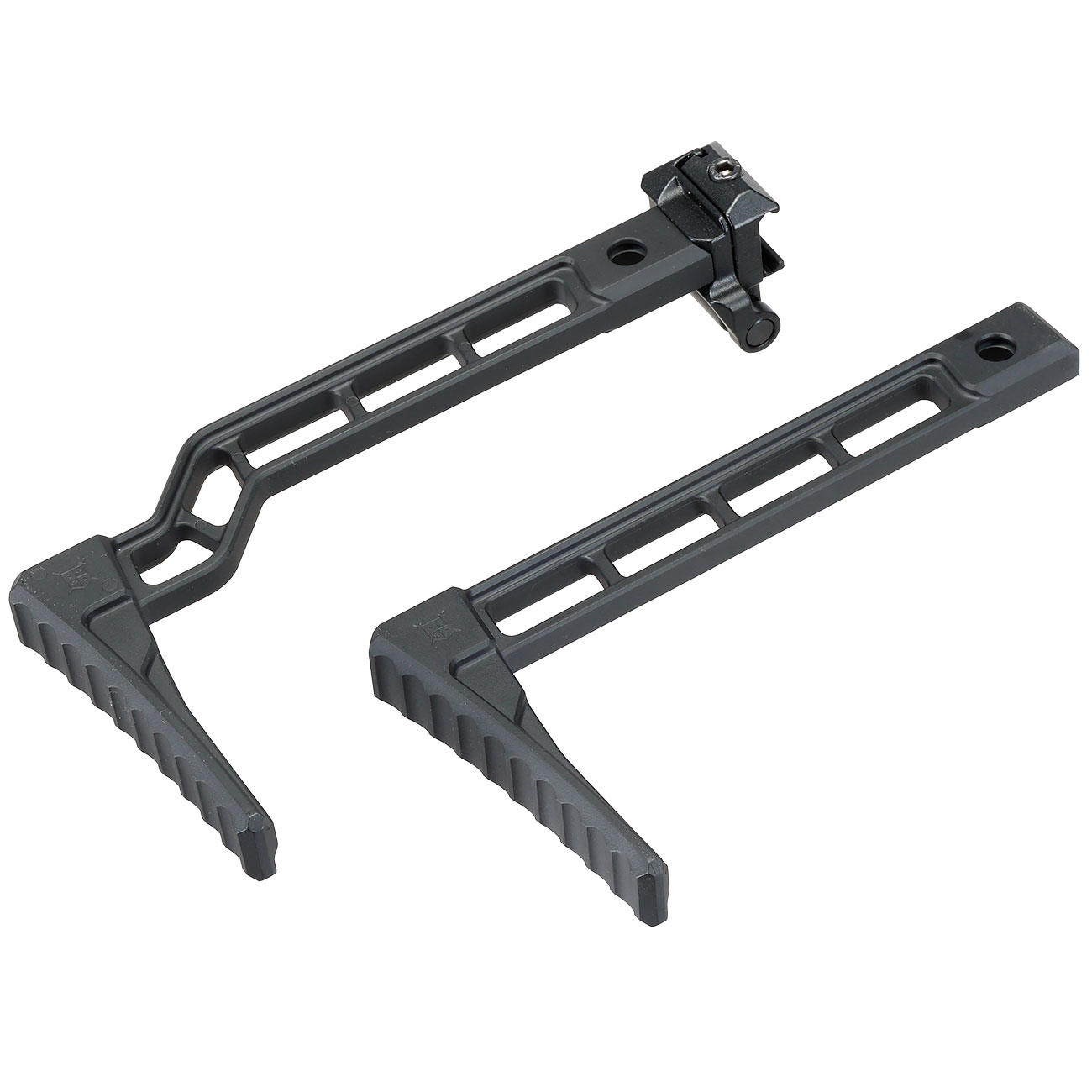 Delta Armory Grand Power Aluminium Minimalist Klappschaft Set f. Stribog SP10A3 Serie schwarz Bild 1