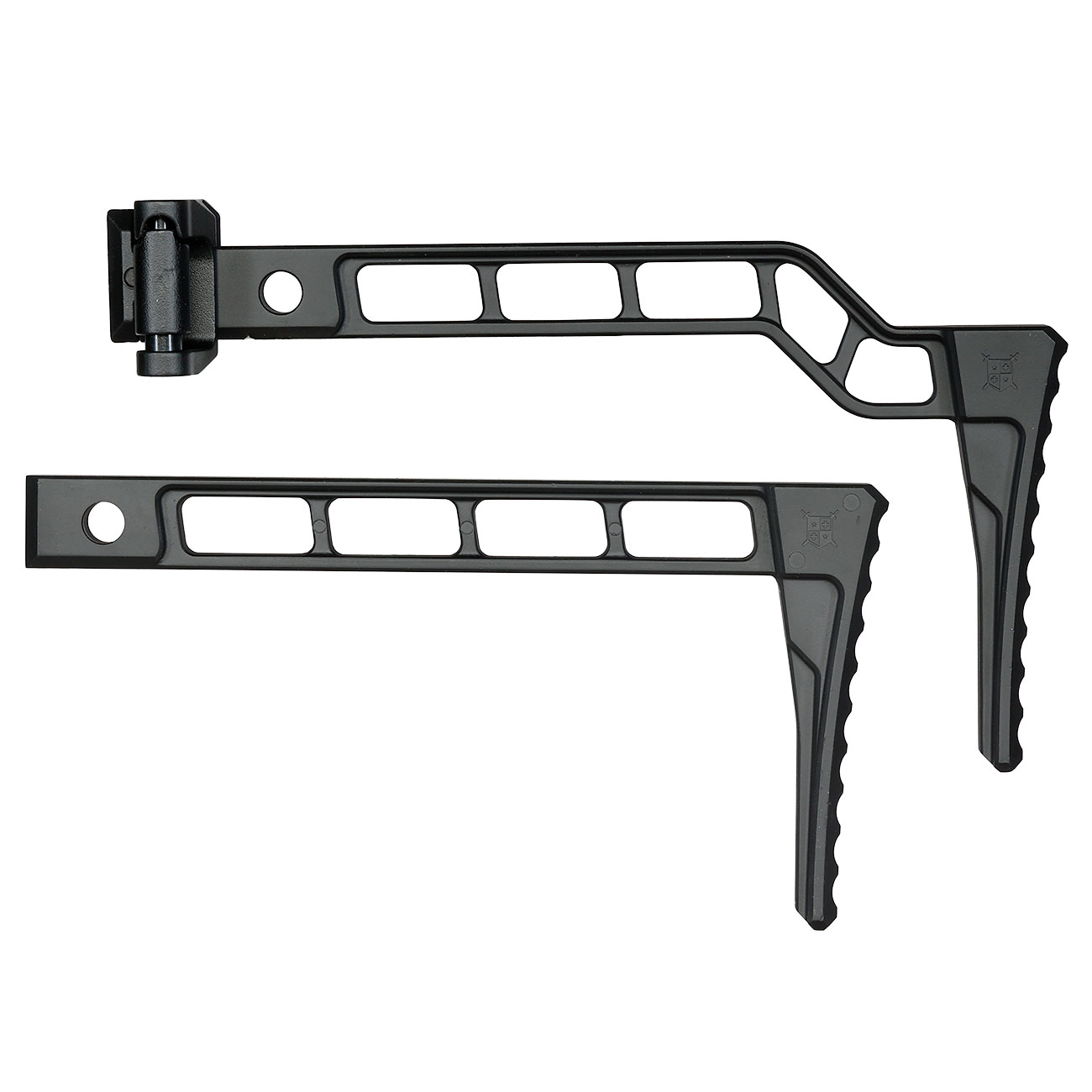 Delta Armory Grand Power Aluminium Minimalist Klappschaft Set f. Stribog SP10A3 Serie schwarz Bild 5