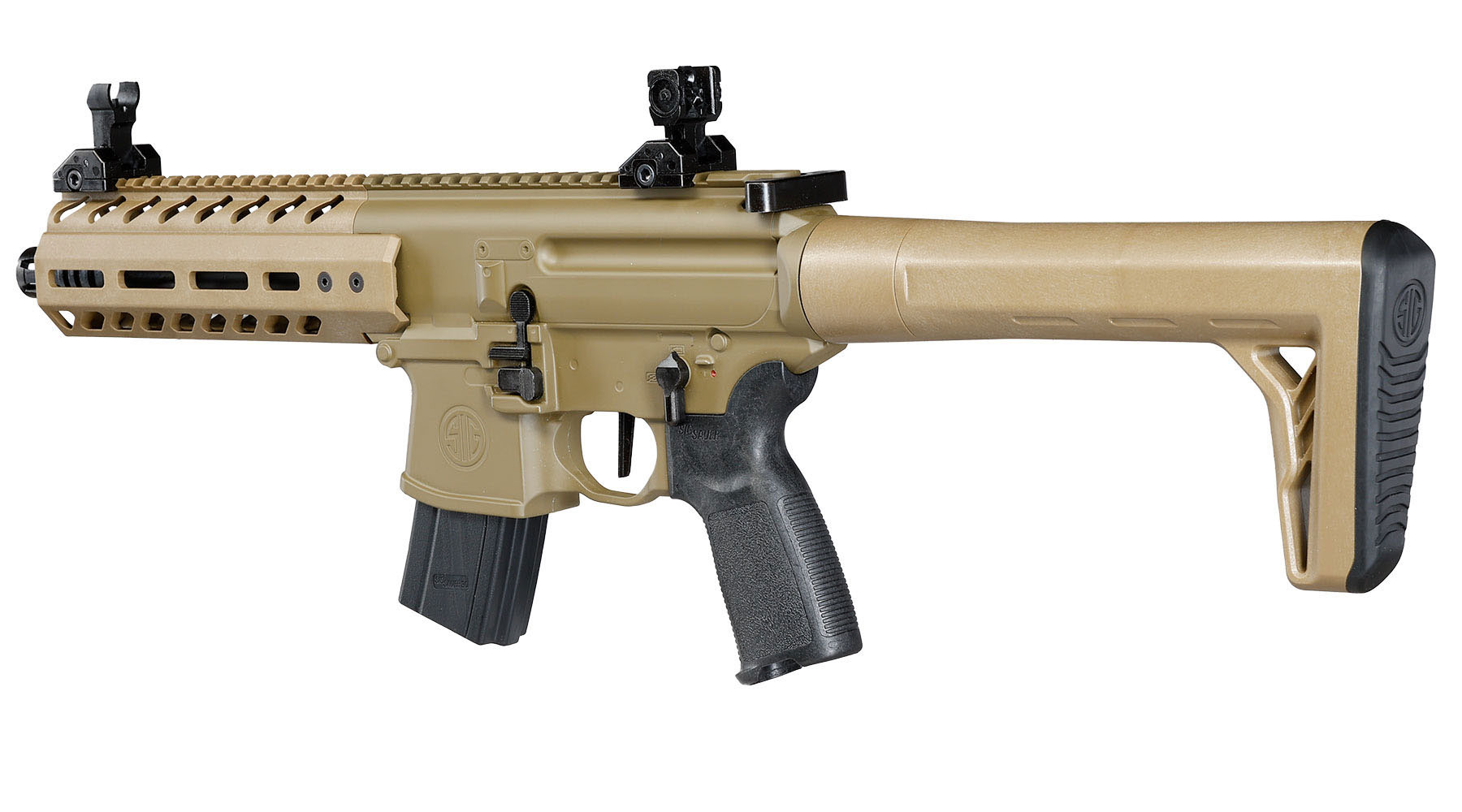 SIG Sauer MPX Gen 2 CO2 Luftgewehr 4,5 mm Diabolo Set inkl.&nbsp; 1000 Diabolos 4,5mm und 5x 88g CO2 Kapseln Bild 3