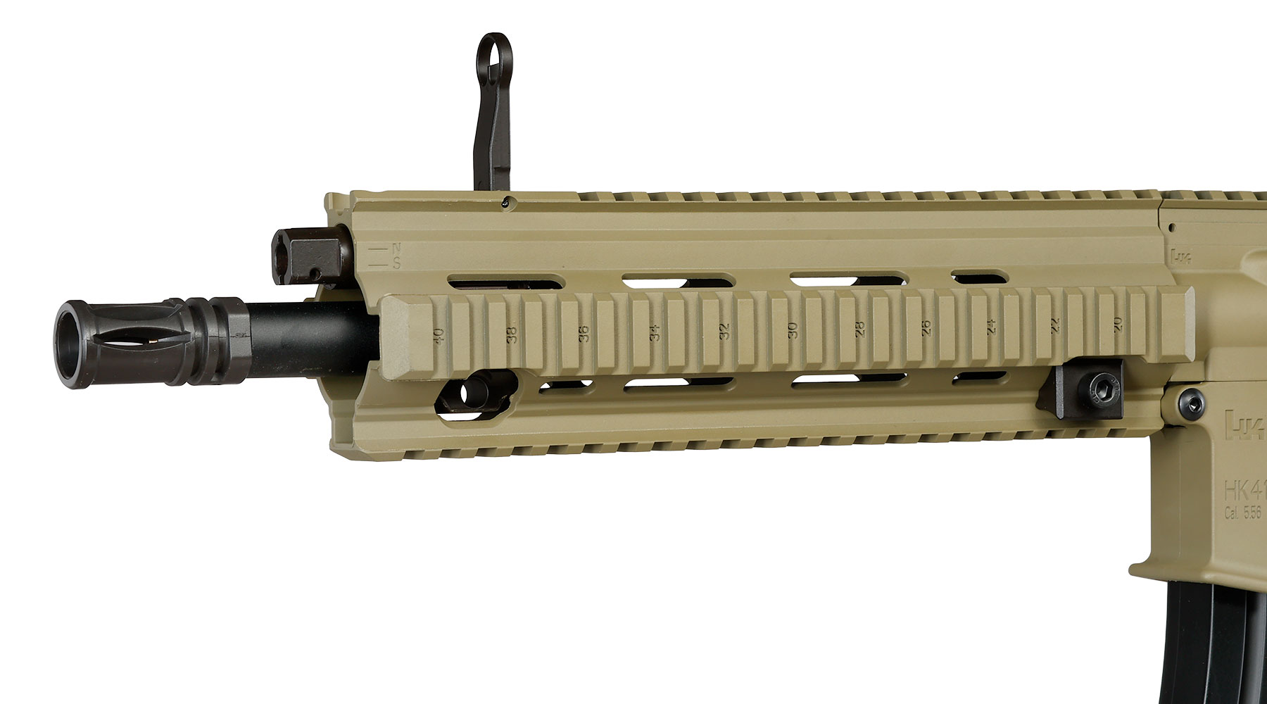 Heckler & Koch HK416 A5 Sportsline EyeTrace Airsoft ECU-Mosfet S-AEG 6mm BB gr�nbraun Bild 7