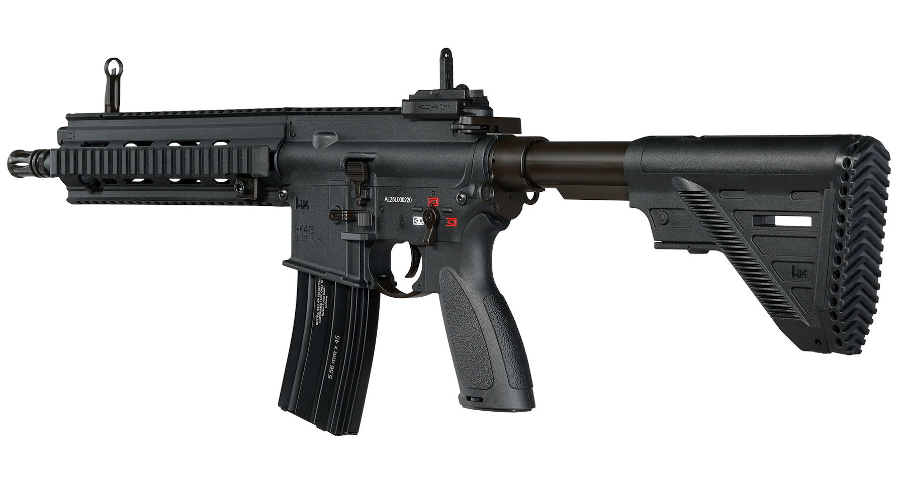 Heckler & Koch HK416 A5 Sportsline EyeTrace Airsoft ECU-Mosfet S-AEG 6mm BB schwarz Bild 11