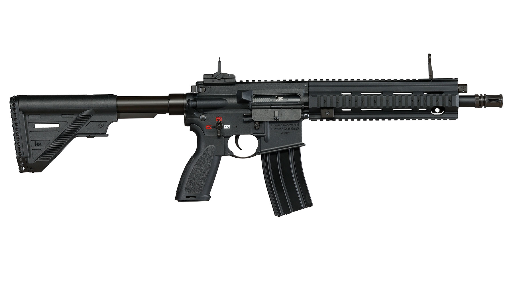 Heckler & Koch HK416 A5 Sportsline EyeTrace Airsoft ECU-Mosfet S-AEG 6mm BB schwarz Bild 3