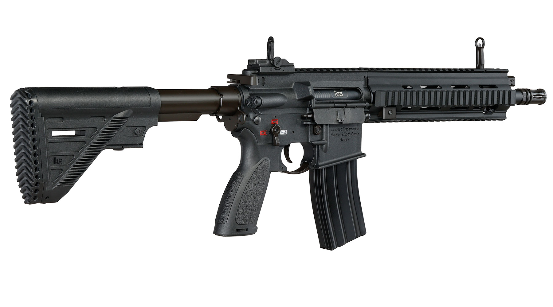 Heckler & Koch HK416 A5 Sportsline EyeTrace Airsoft ECU-Mosfet S-AEG 6mm BB schwarz Bild 4