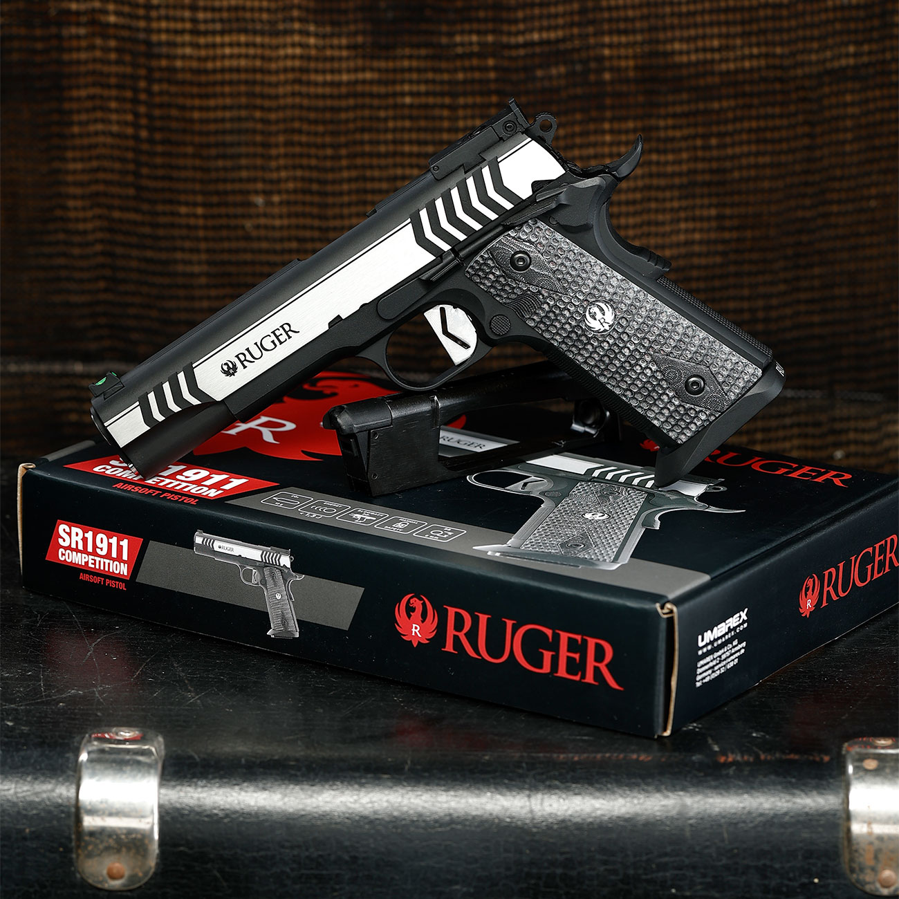 Ruger SR1911 Competition Vollmetall CO2 BlowBack 6mm BB Two-Tone Finish Bild 1