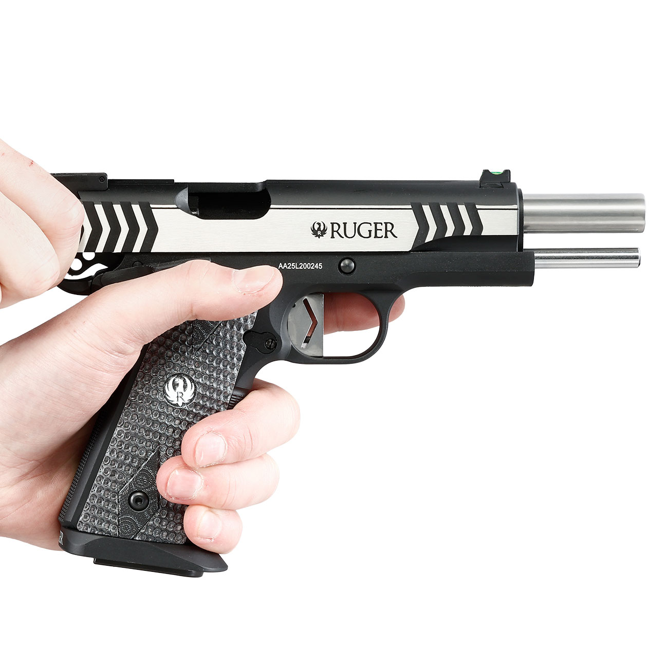 Ruger SR1911 Competition Vollmetall CO2 BlowBack 6mm BB Two-Tone Finish Bild 11