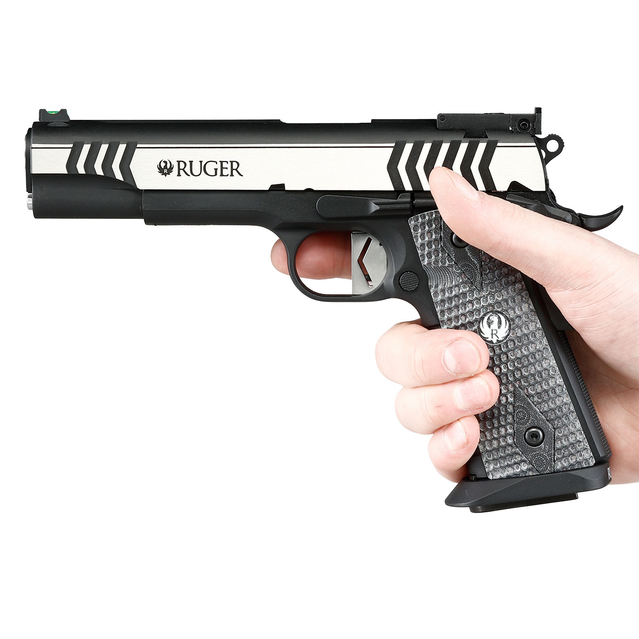 Ruger SR1911 Competition Vollmetall CO2 BlowBack 6mm BB Two-Tone Finish Bild 3