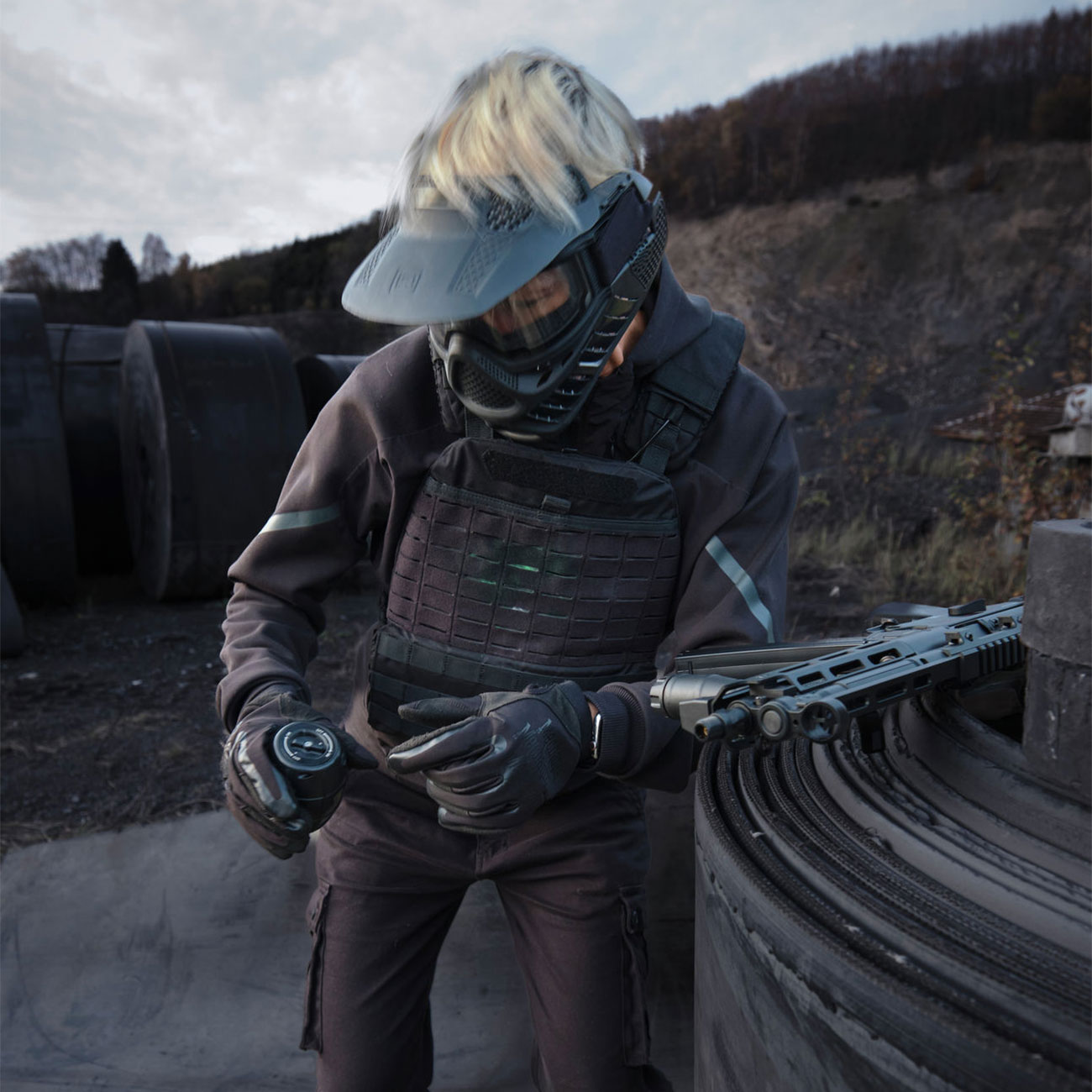 Elite Force Hailstorm Airsoft Impact Handgranate f. 190 6mm BBs schwarz Bild 7