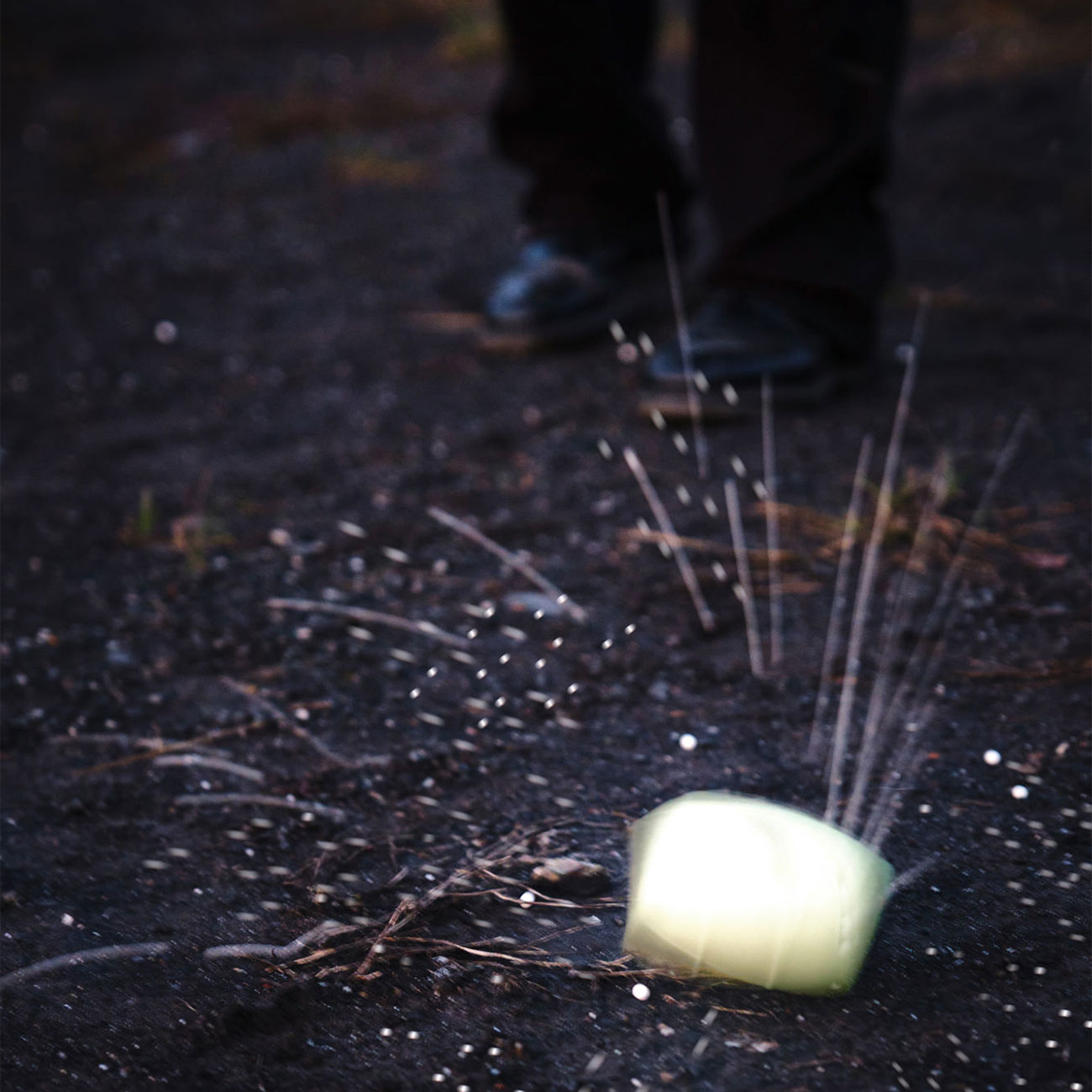 Elite Force Hailstorm Airsoft Impact Handgranate f. 190 6mm BBs Glow-In-The-Dark Bild 8