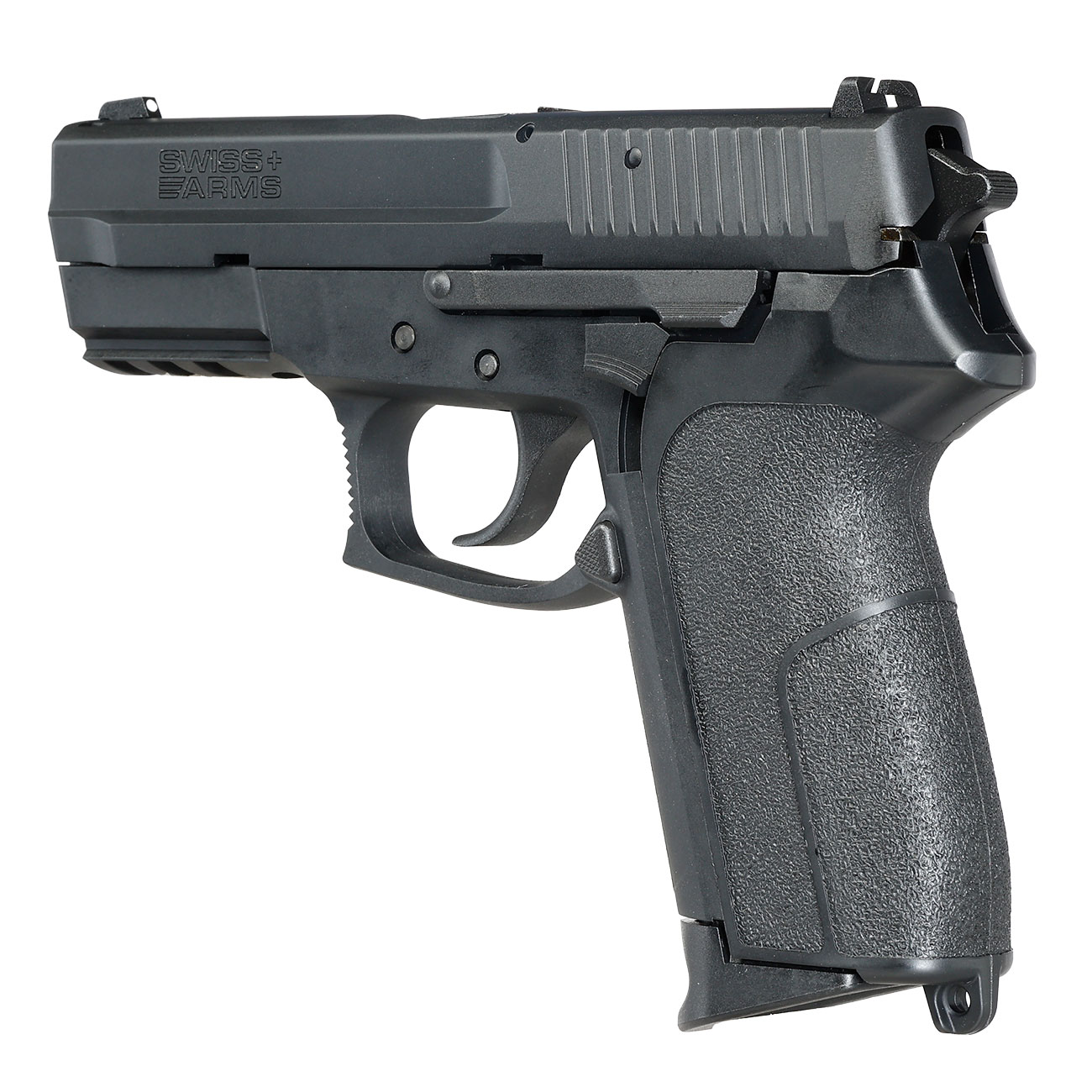 Cybergun / AWC Swiss Arms MILE mit Metallschlitten GBB 6mm BB schwarz Bild 10