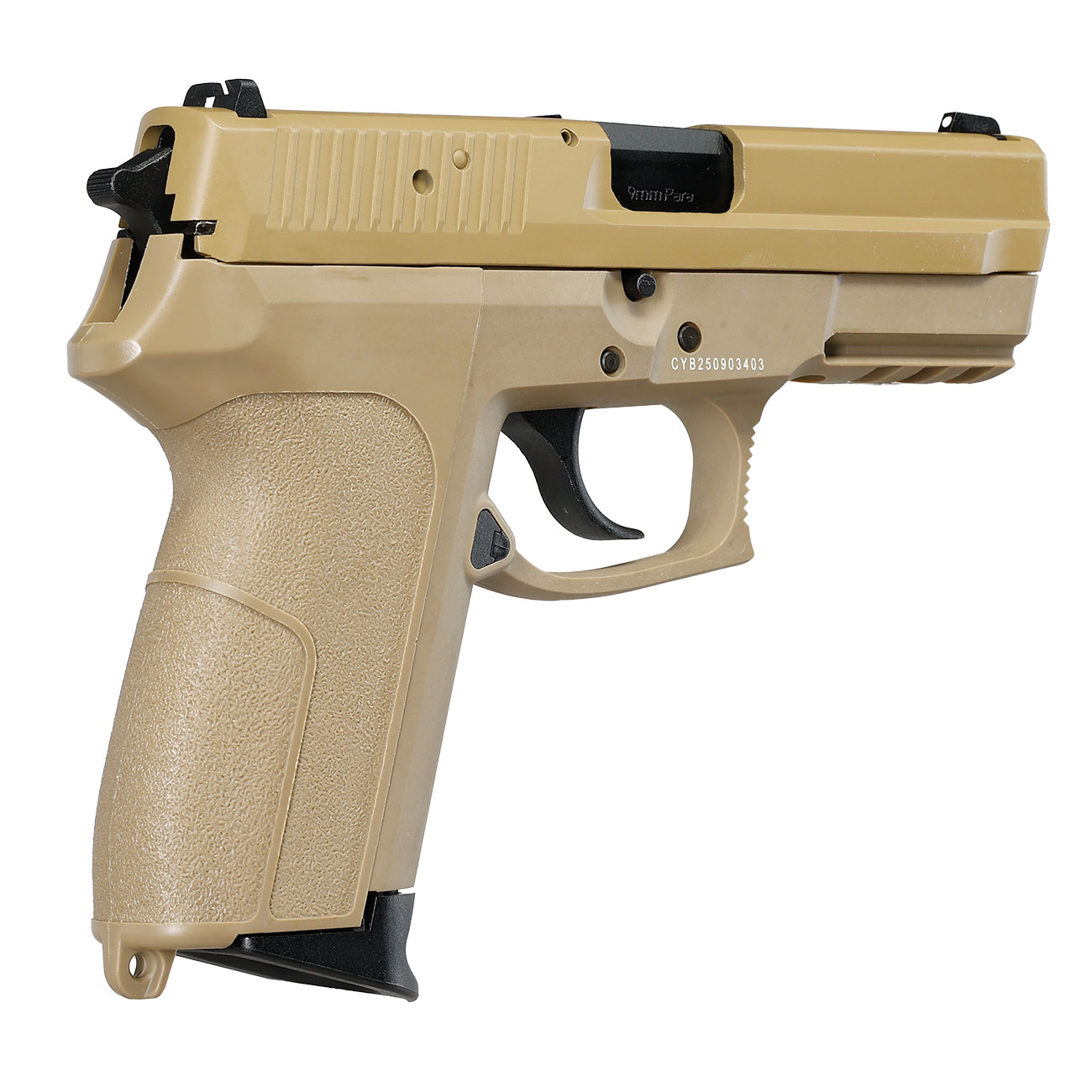 Cybergun / AWC Swiss Arms MILE mit Metallschlitten GBB 6mm BB Flat Dark Earth Bild 6