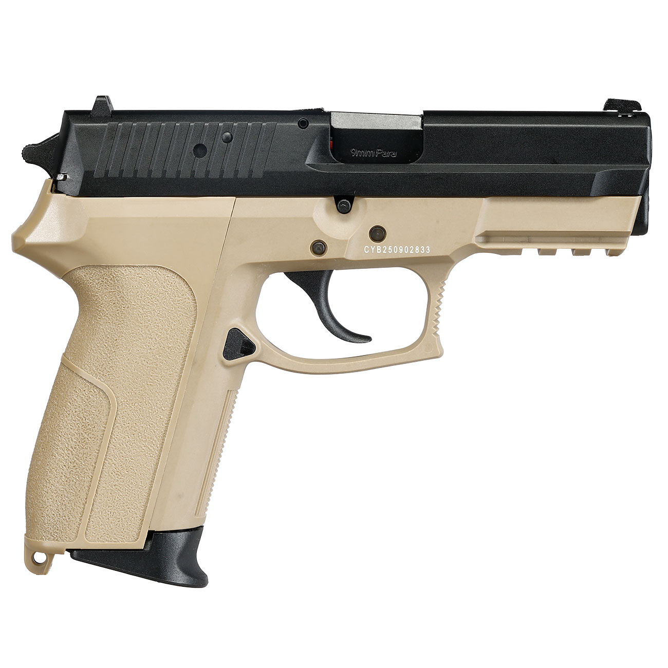 Cybergun / AWC Swiss Arms MILE mit Metallschlitten GBB 6mm BB Dualtone Bild 5