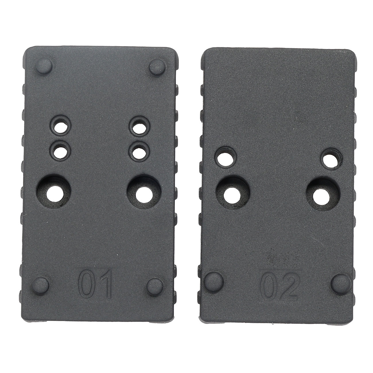 Cybergun / AWC CNC Aluminium RMR / Docter Direkthalterung f. AWC CANiK TP9 / SFX GBB Pistolen schwarz Bild 2