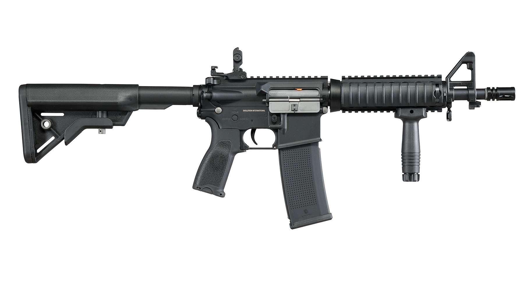 Evolution Airsoft M4 Recon S MK18 MOD 0 Carbontech AEG 6mm BB schwarz Bild 3