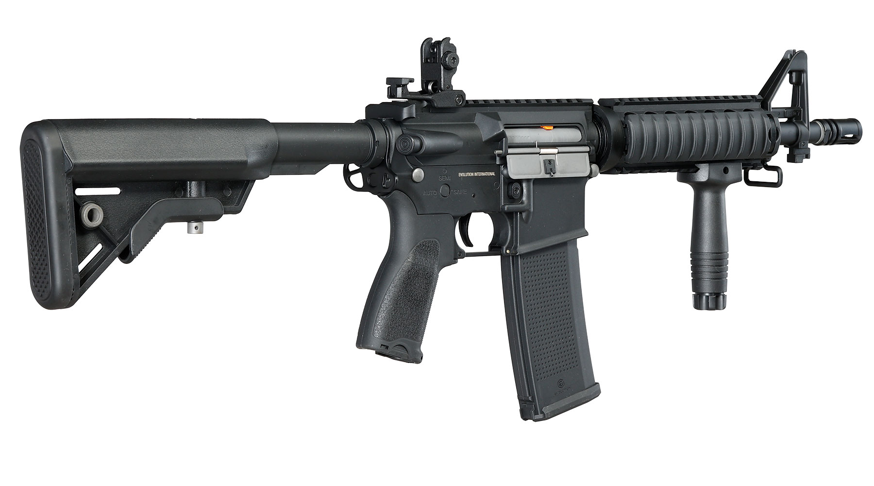 Evolution Airsoft M4 Recon S MK18 MOD 0 Carbontech AEG 6mm BB schwarz Bild 4