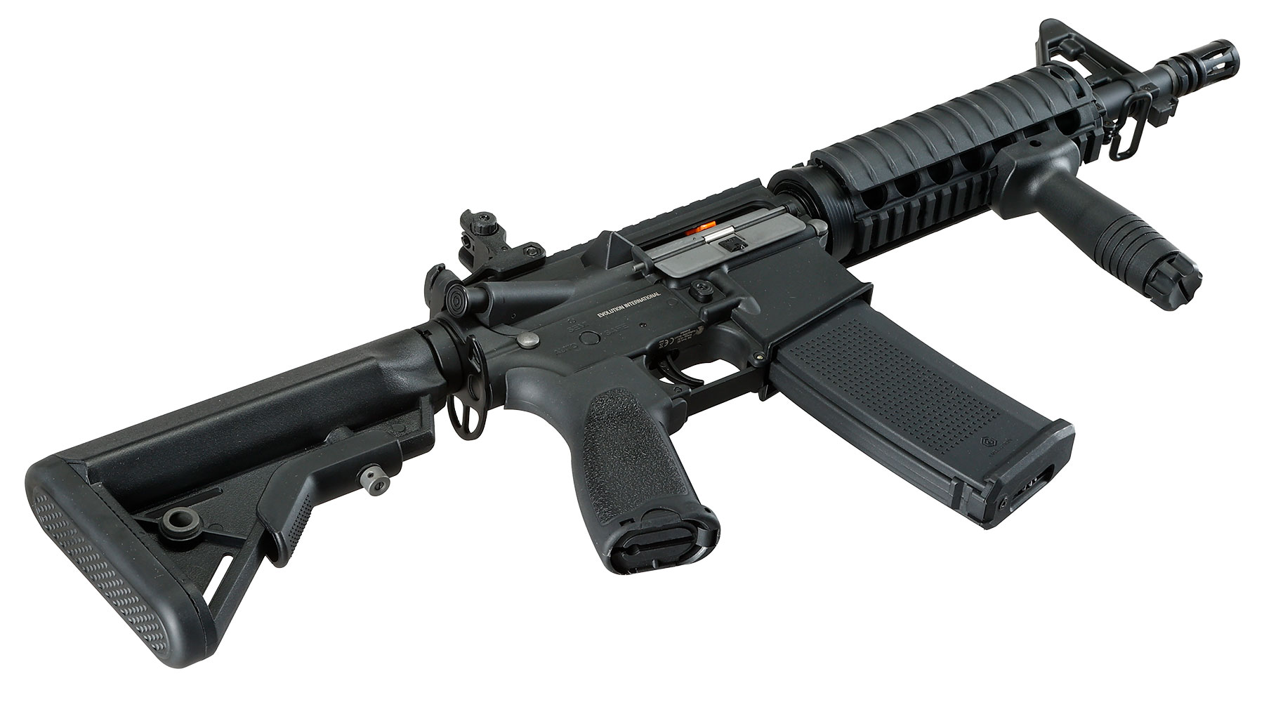 Evolution Airsoft M4 Recon S MK18 MOD 0 Carbontech AEG 6mm BB schwarz Bild 5