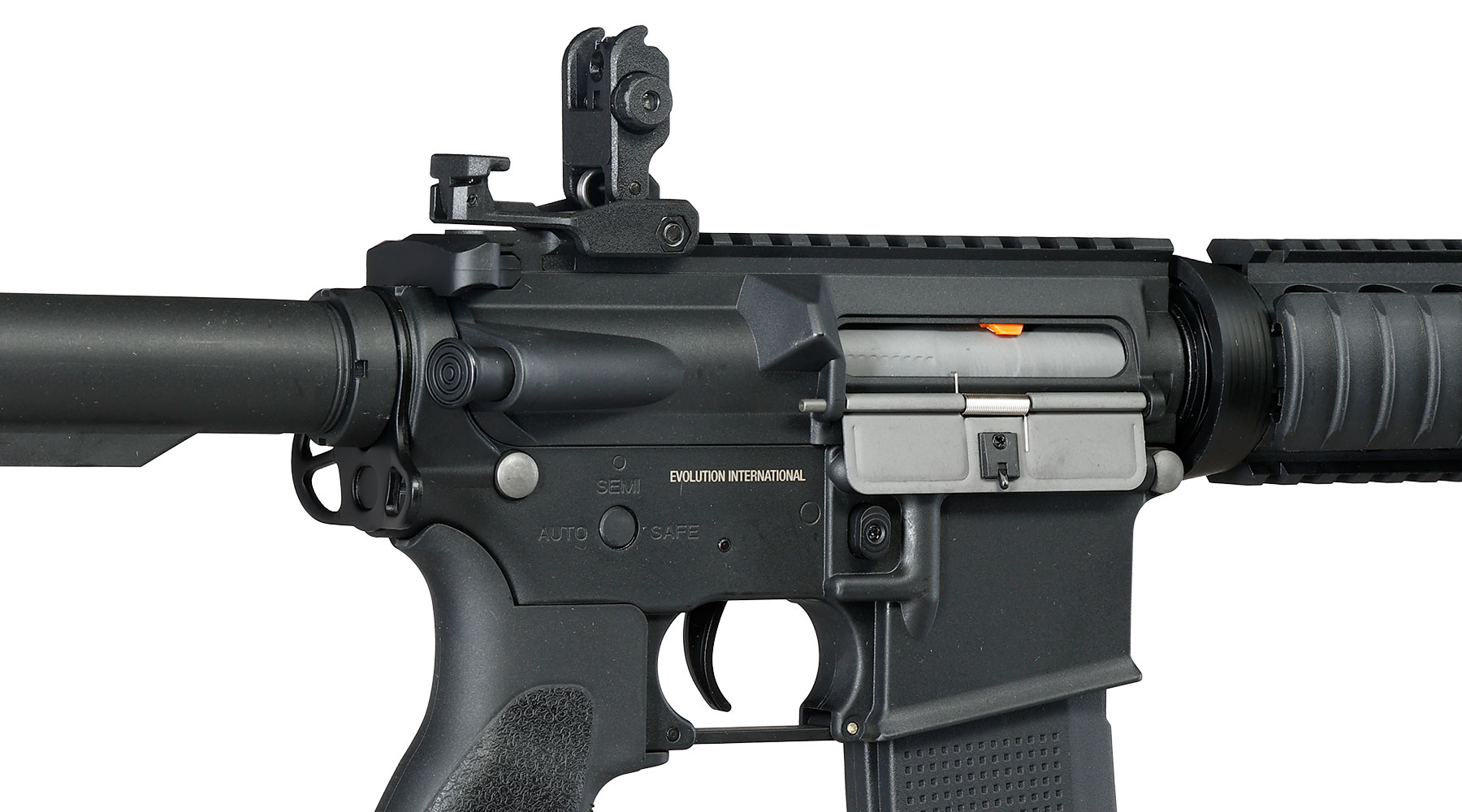 Evolution Airsoft M4 Recon S MK18 MOD 0 Carbontech AEG 6mm BB schwarz Bild 9