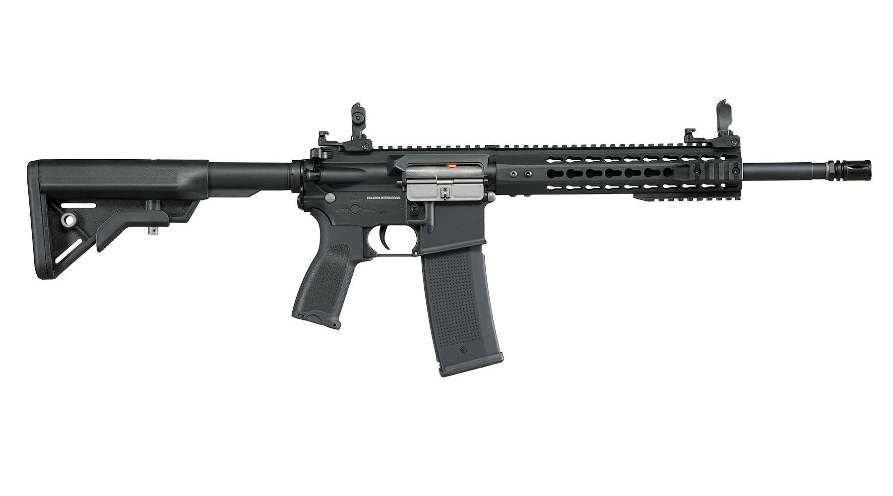 Evolution Airsoft M4 Recon S 14.5 Zoll Carbontech AEG 6mm BB schwarz Bild 3