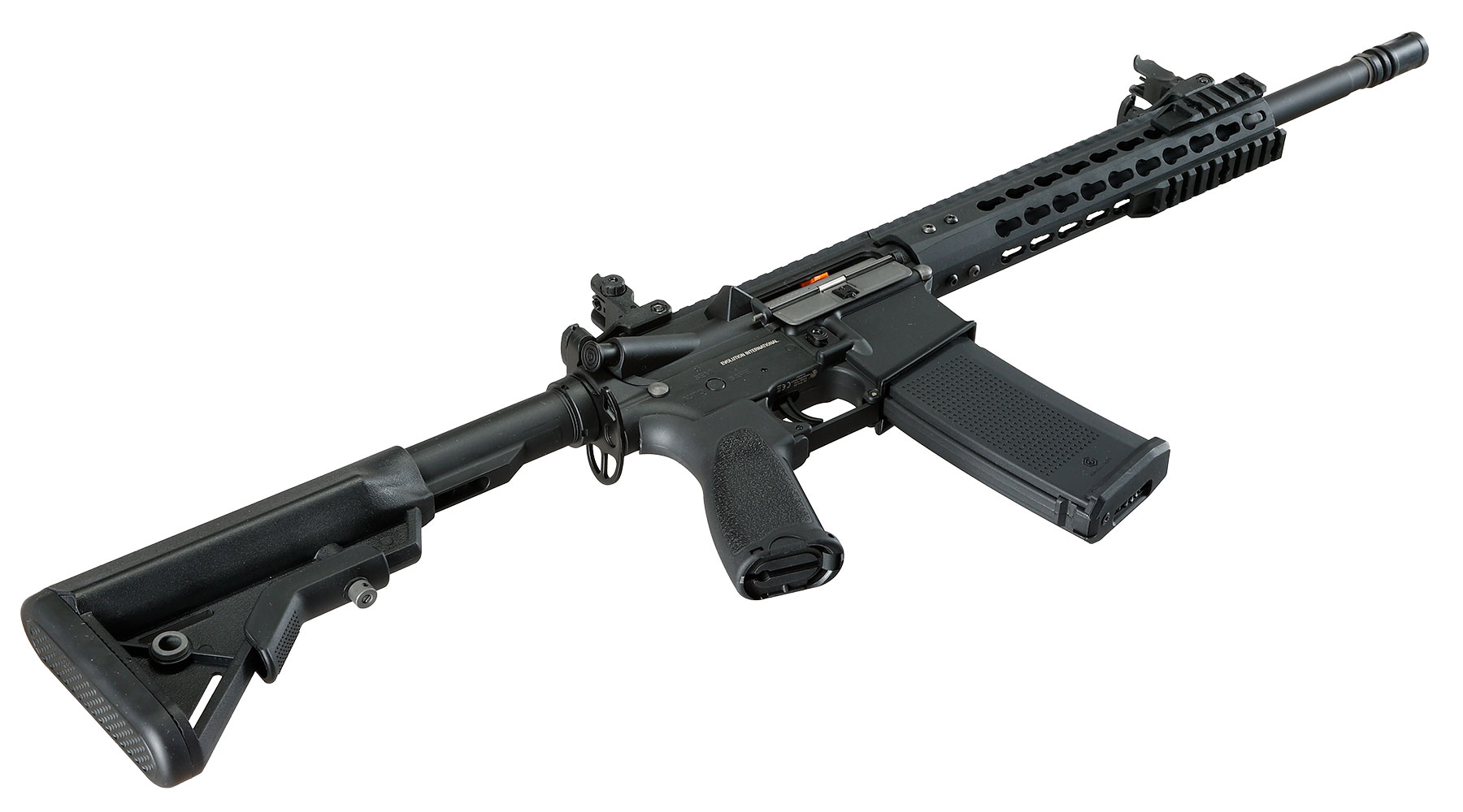 Evolution Airsoft M4 Recon S 14.5 Zoll Carbontech AEG 6mm BB schwarz Bild 6