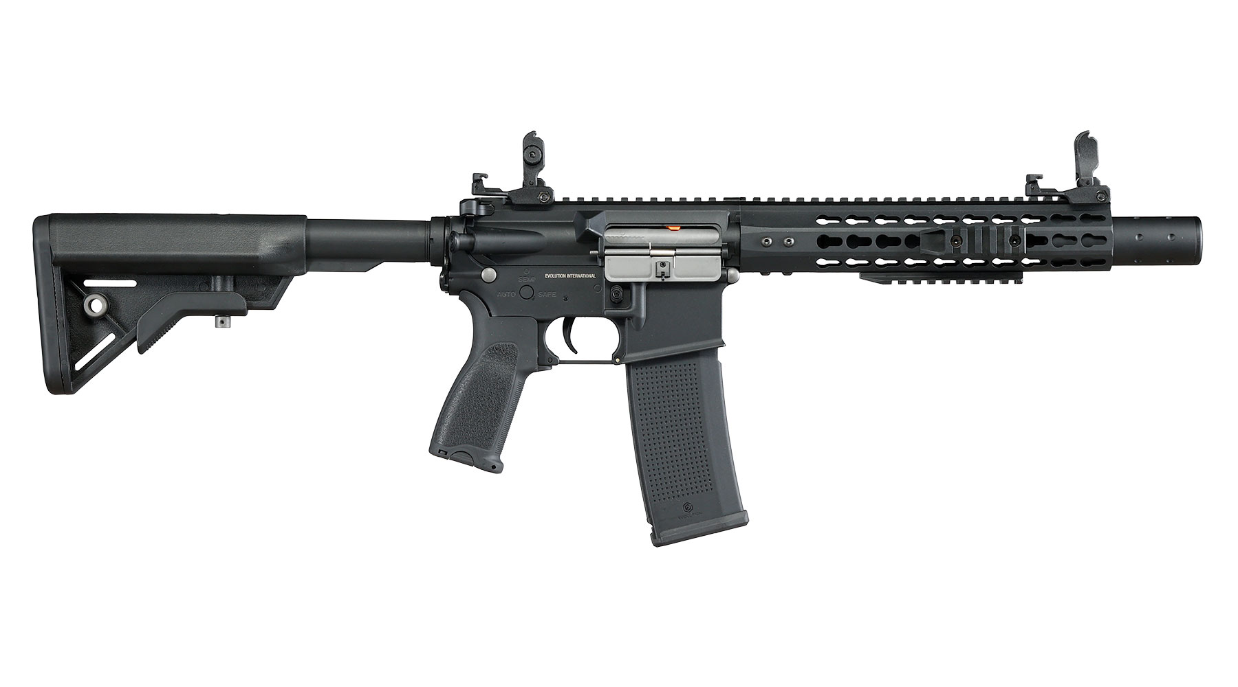 Evolution Airsoft M4 Recon S 10 Silent Ops Carbontech AEG 6mm BB schwarz Bild 3