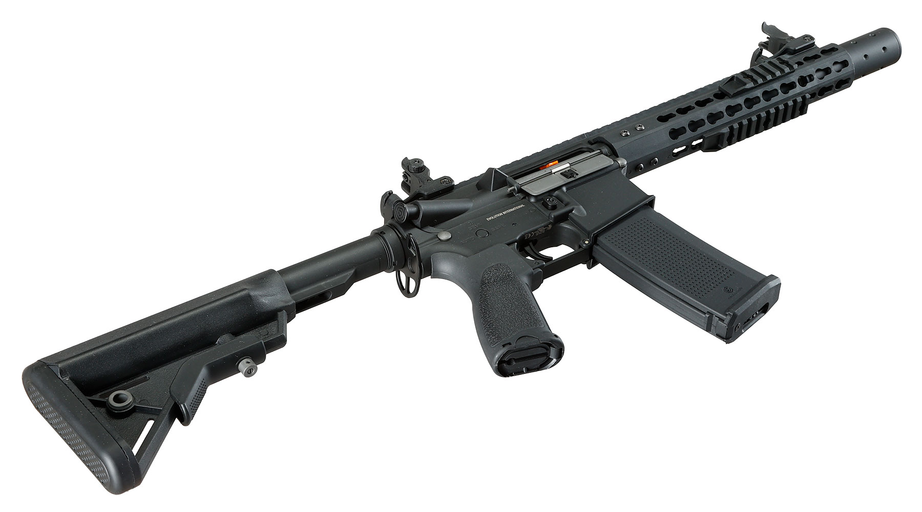 Evolution Airsoft M4 Recon S 10 Silent Ops Carbontech AEG 6mm BB schwarz Bild 6