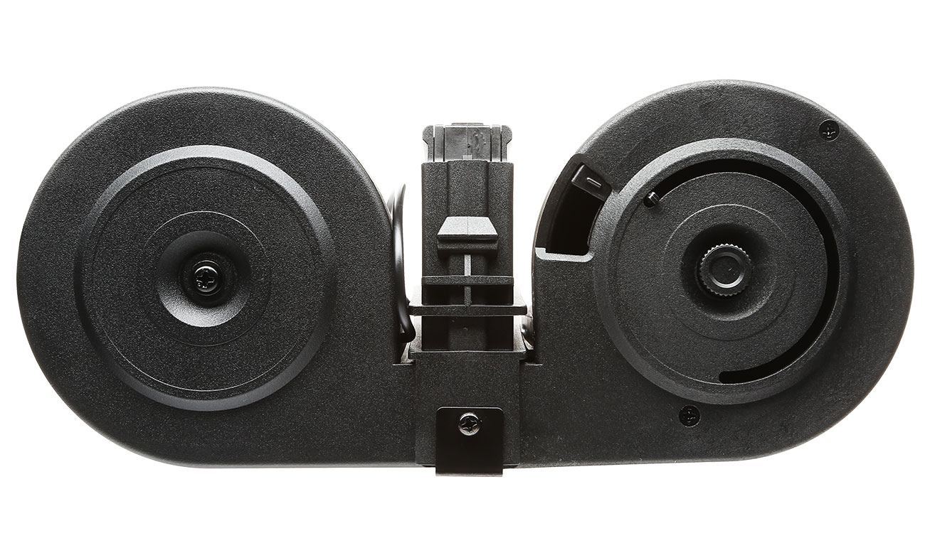 SRC G36 C-Mag Trommelmagazin 2300 Schuss schwarz elektrisch Bild 1
