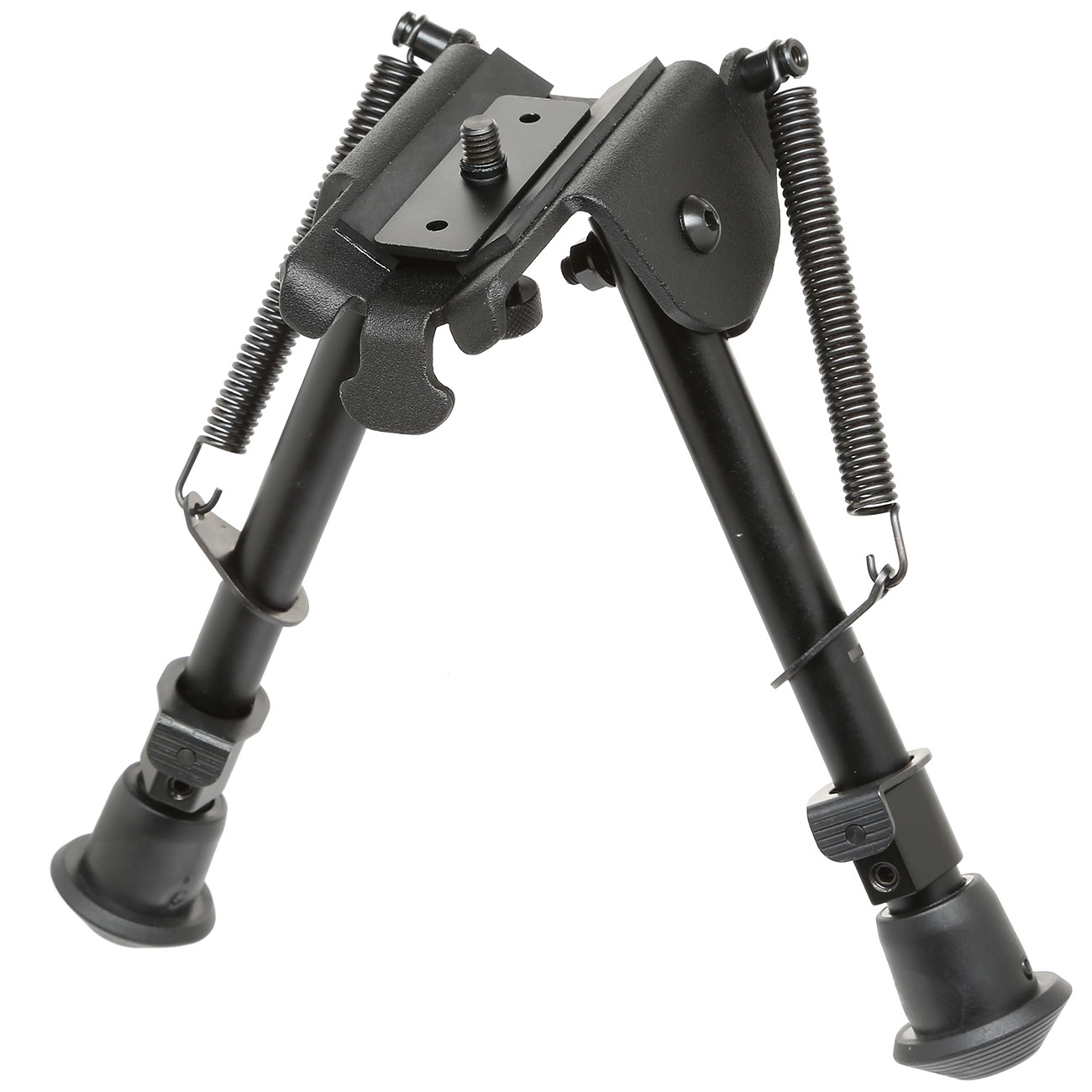 SRC Tactical Zweibein mit 21mm / Sniper / M4 Handguard Halterung - Gummifüße schwarz Bild 1