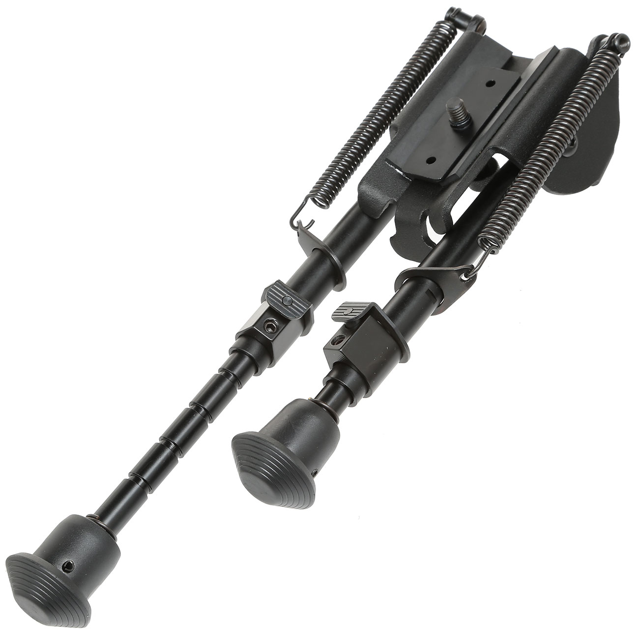 SRC Tactical Zweibein mit 21mm / Sniper / M4 Handguard Halterung - Gummife schwarz Bild 1