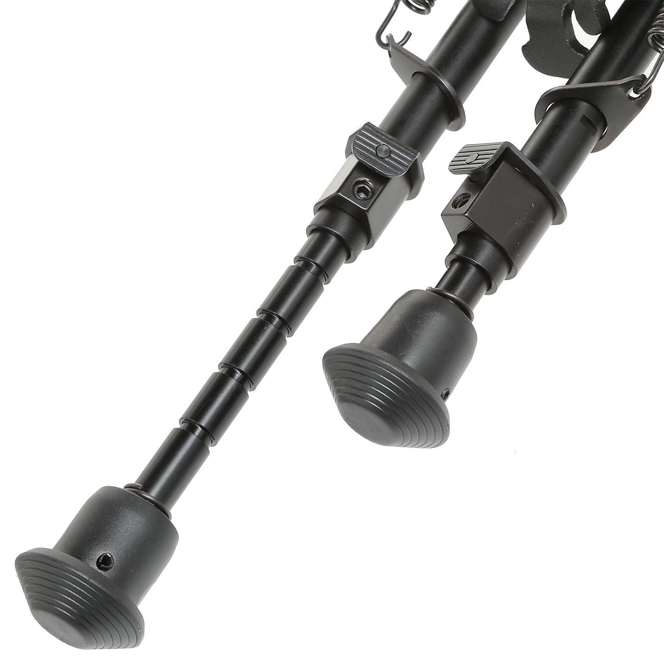 SRC Tactical Zweibein mit 21mm / Sniper / M4 Handguard Halterung - Gummife schwarz Bild 1