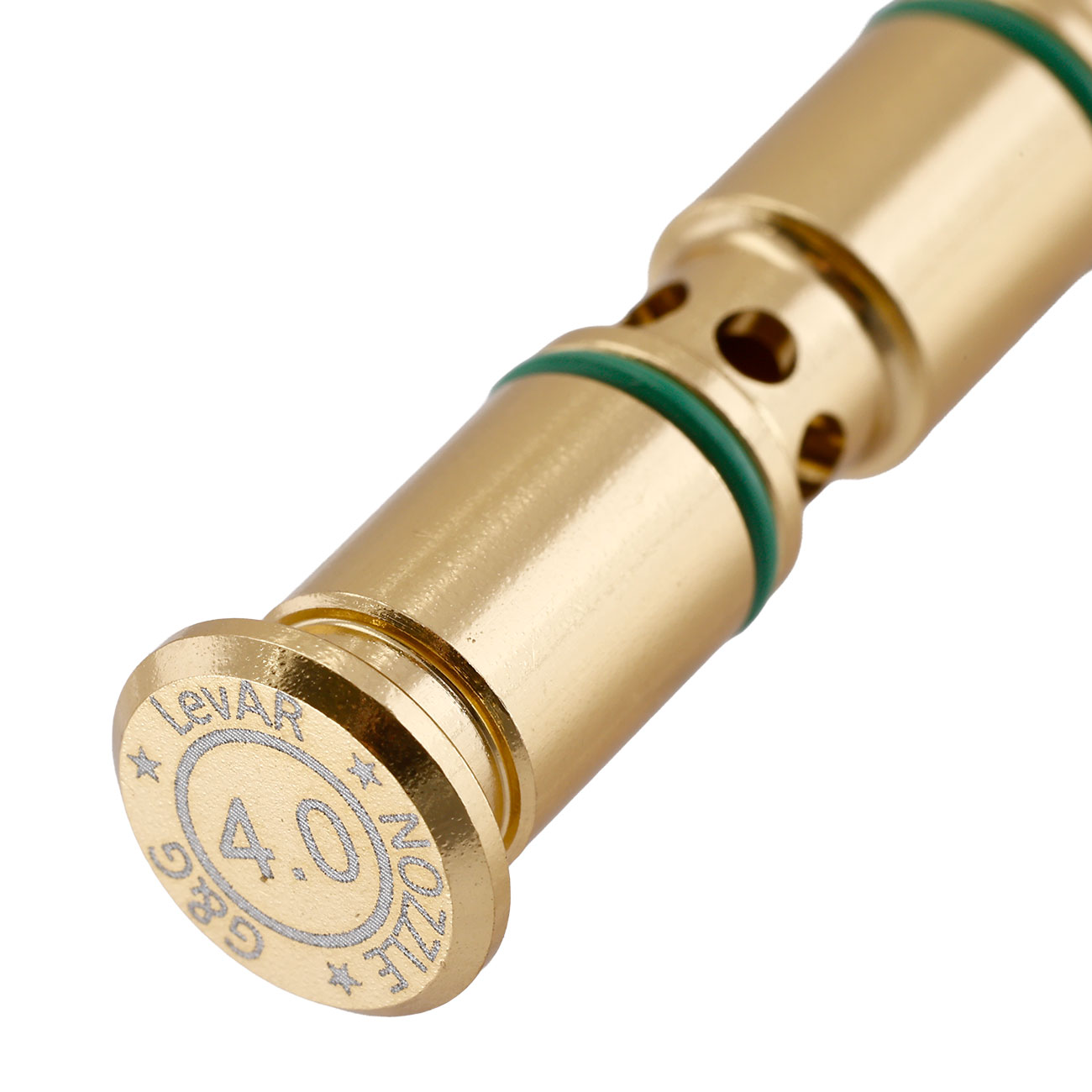 G&G Drop-In Messing Nozzle 4.0 mm goldfarben f. G&G LevAR GBB Rifle Serie Bild 2