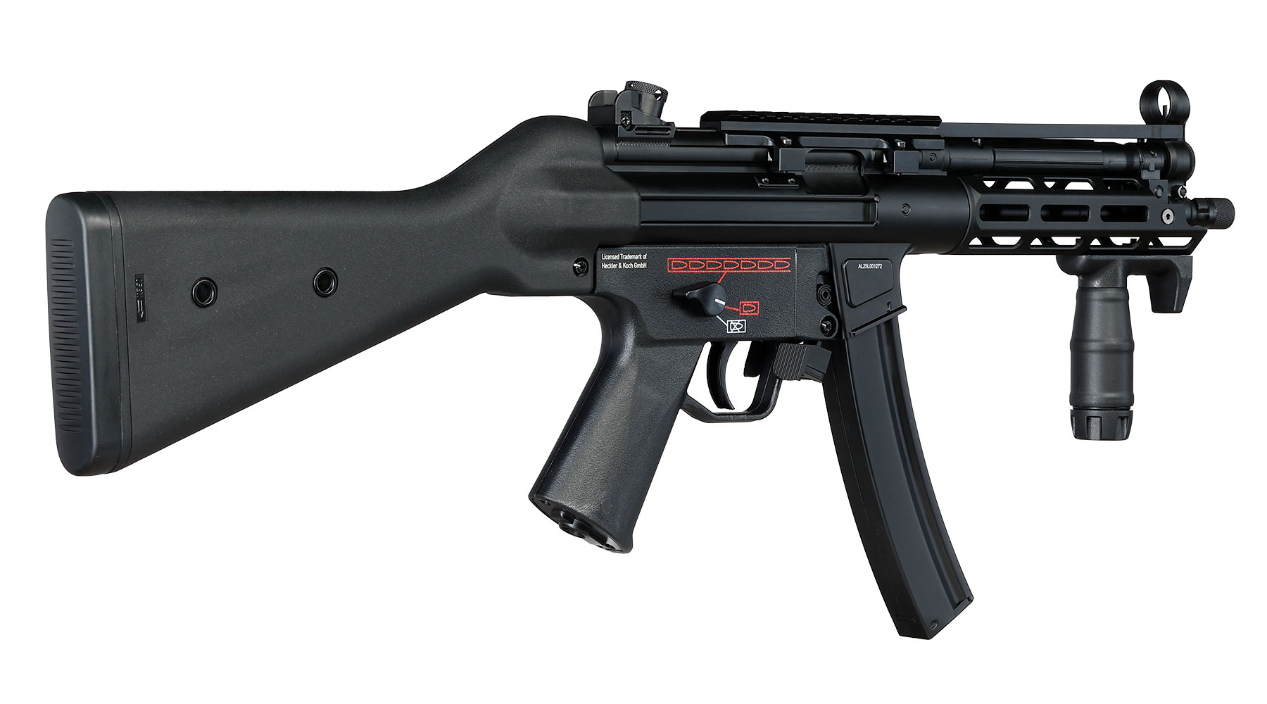 Heckler & Koch MP5 Sportsline EyeTrace Vollmetall Airsoft ECU-Mosfet S-AEG 6mm BB schwarz Bild 3