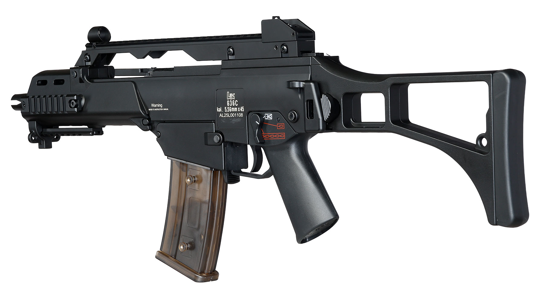 Heckler & Koch G36C Sportsline EyeTrace Airsoft ECU-Mosfet S-AEG 6mm BB schwarz Bild 11