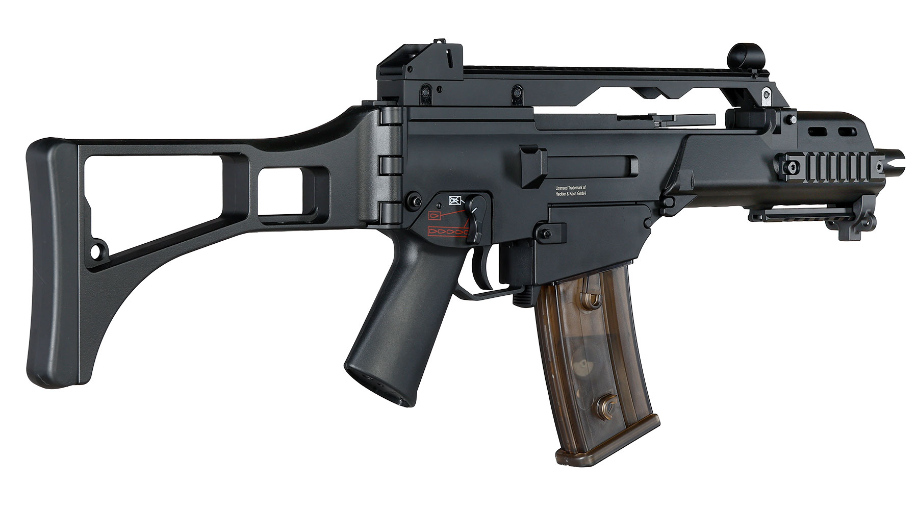 Heckler & Koch G36C Sportsline EyeTrace Airsoft ECU-Mosfet S-AEG 6mm BB schwarz Bild 4