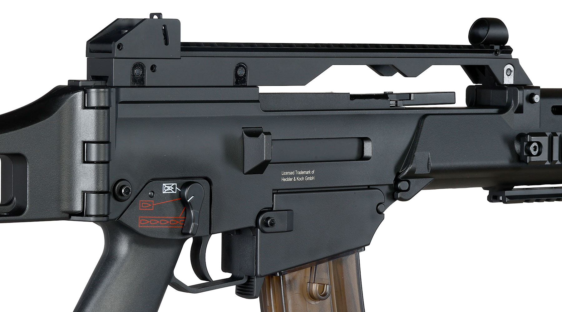 Heckler & Koch G36C Sportsline EyeTrace Airsoft ECU-Mosfet S-AEG 6mm BB schwarz Bild 9