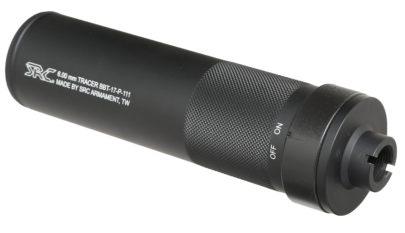 Ersatzteilset SRC Meteor Aluminium BB Tracer Unit Suppressor 14mm- schwarz Bild 1