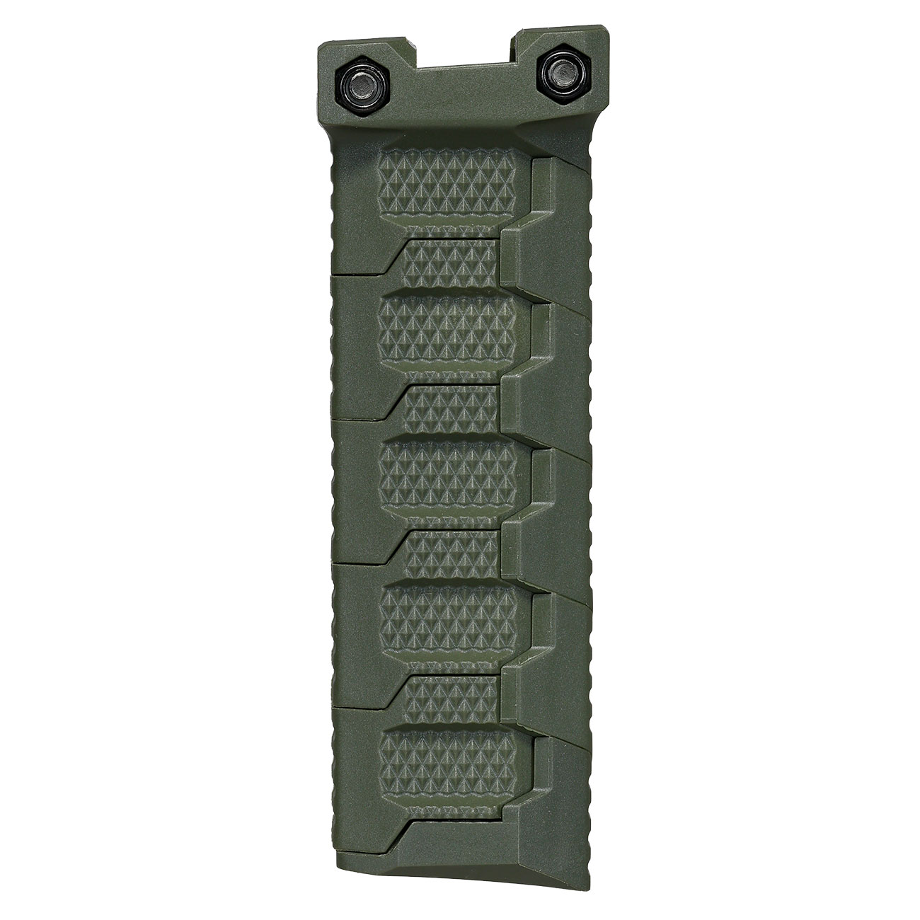 WoSport Stacked Modular Grip Frontgriff f. 20 - 22 mm Schienen oliv Bild 5