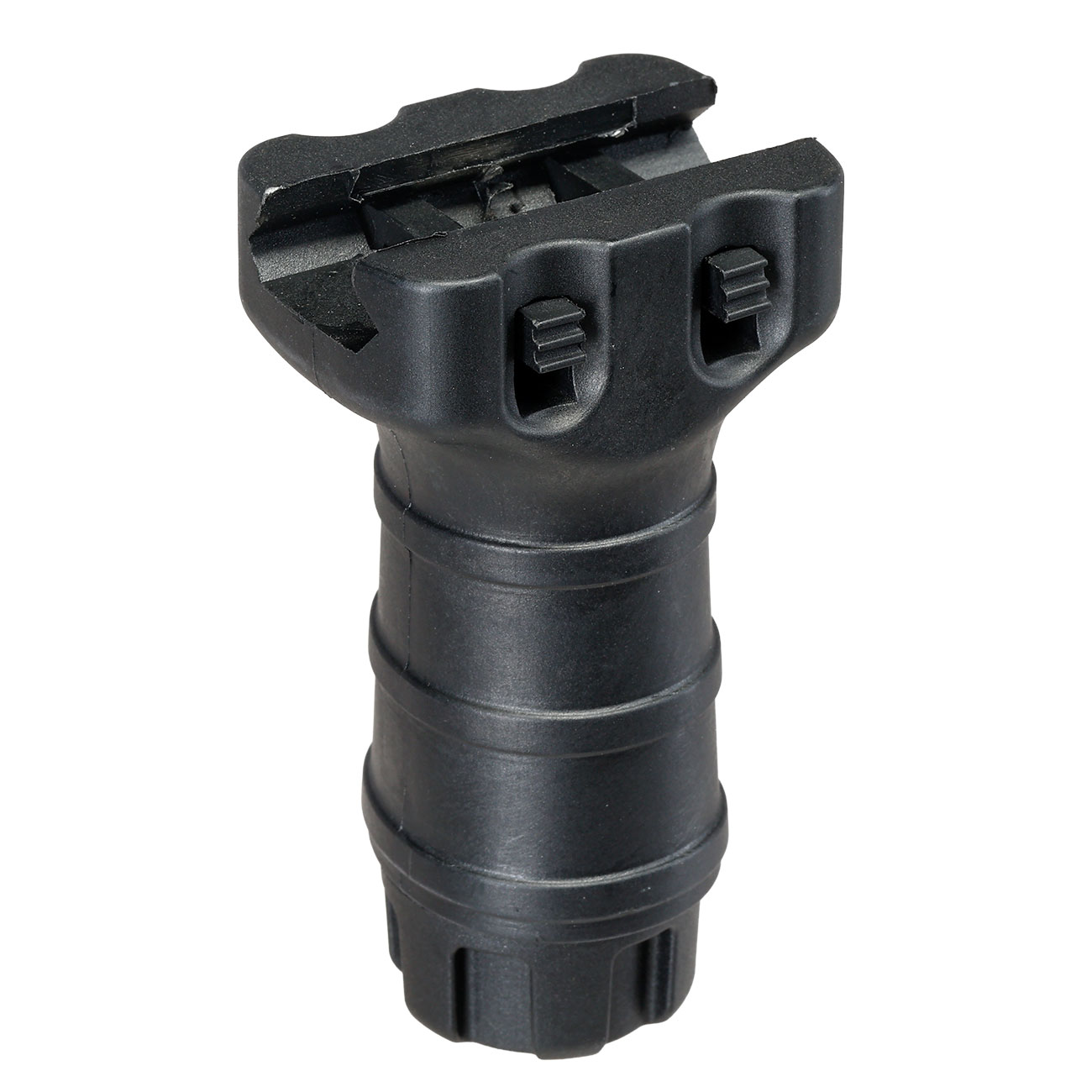 Double Bell TD-Style Stubby Frontgriff f. 20 - 22 mm Schienen schwarz