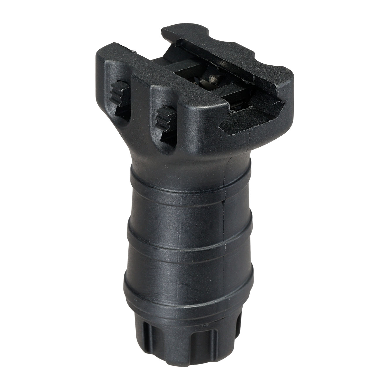 Double Bell TD-Style Stubby Frontgriff f. 20 - 22 mm Schienen schwarz Bild 2