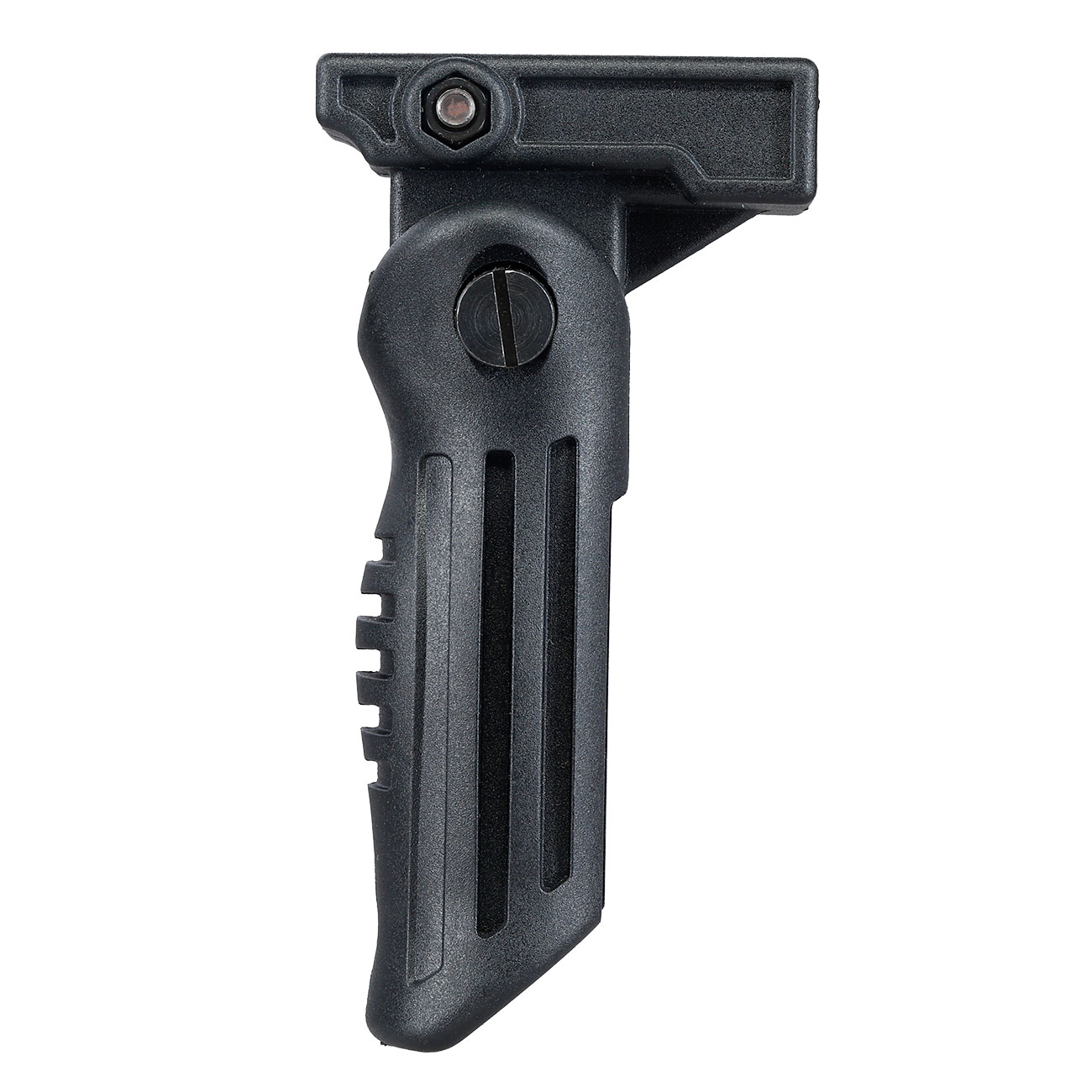 Double Bell Folding Vertical Frontgriff f. 20 - 22 mm Schienen schwarz Bild 4