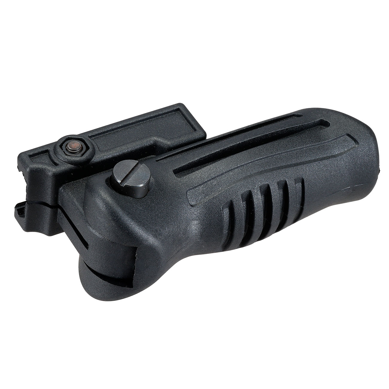 Double Bell Folding Vertical Frontgriff f. 20 - 22 mm Schienen schwarz Bild 7