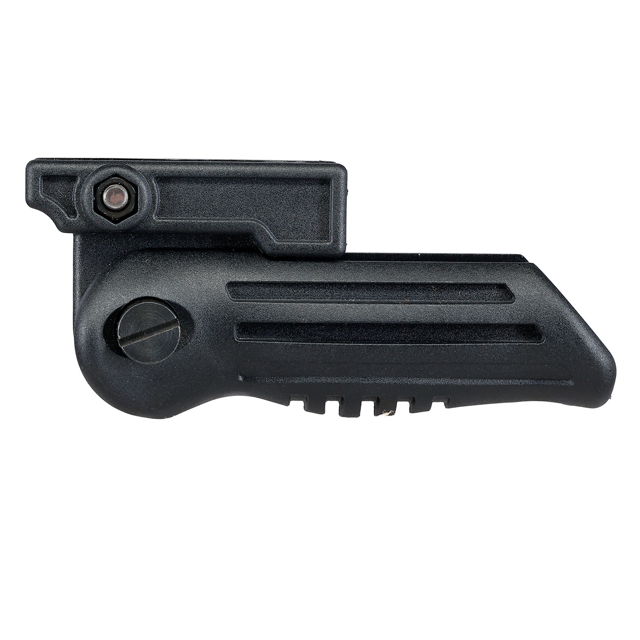 Double Bell Folding Vertical Frontgriff f. 20 - 22 mm Schienen schwarz Bild 8