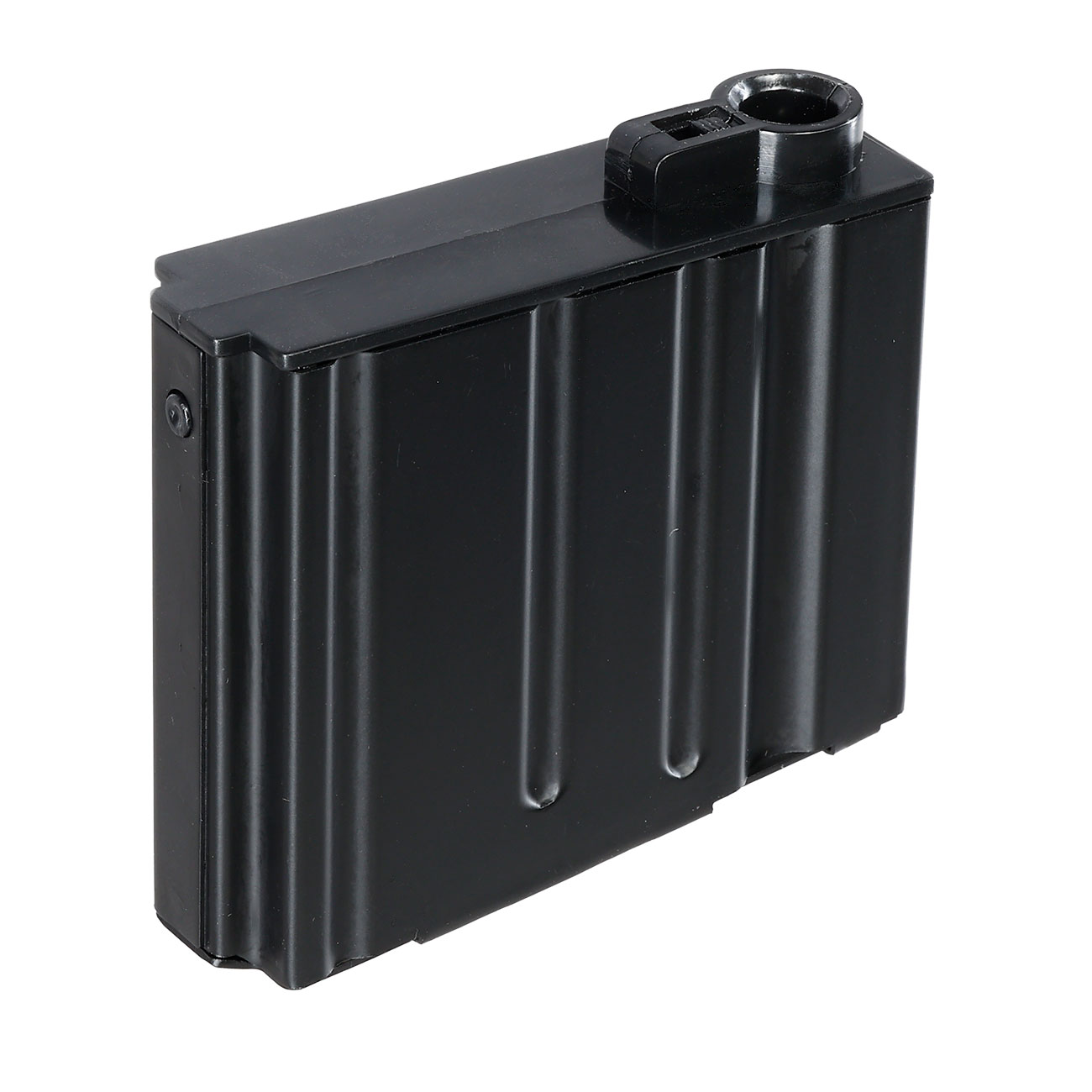 Double Bell SR25 Stahlblech-Magazin Low-Cap 50 Schuss Short-Type schwarz Bild 1