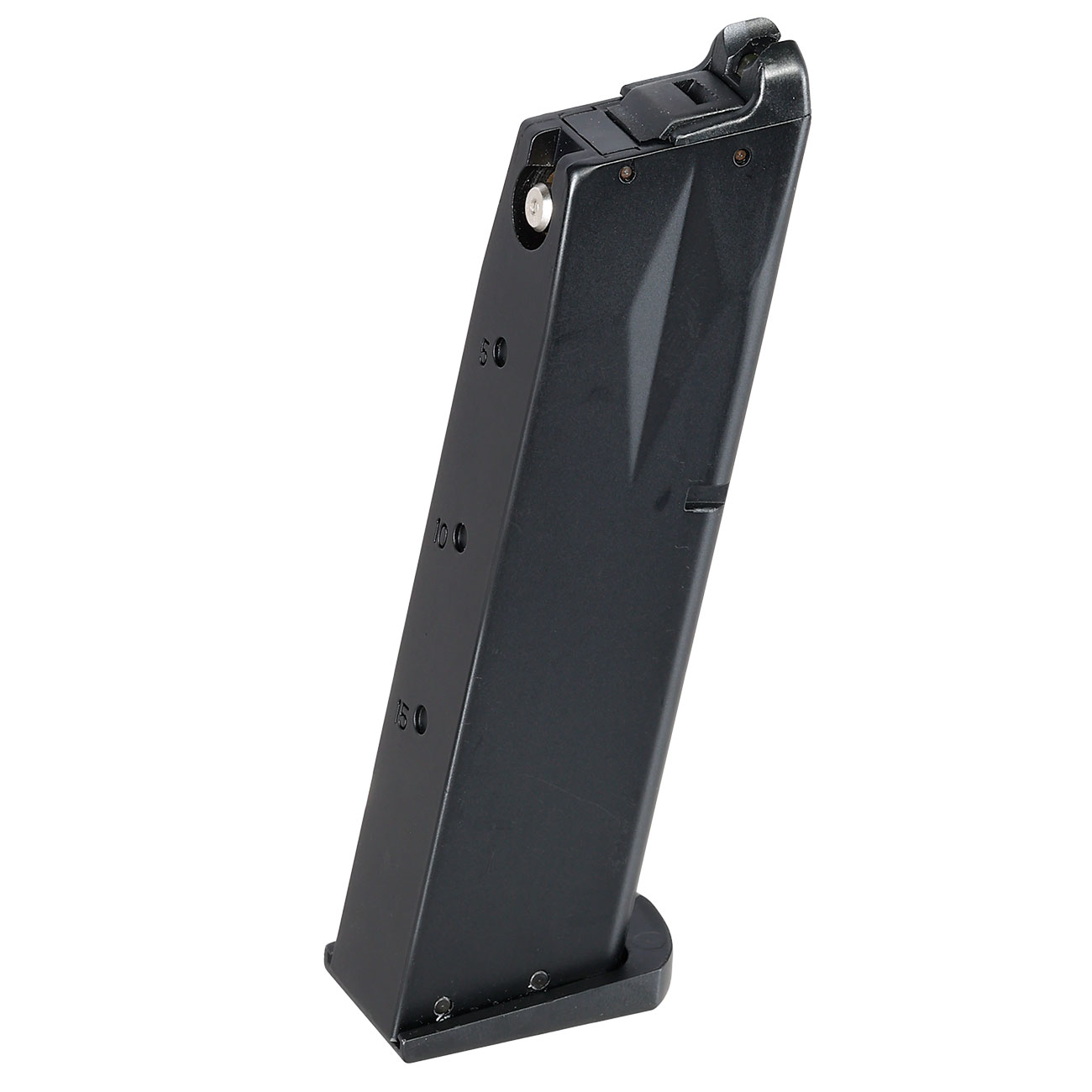 Double Bell M92 GBB Magazin 23 Schuss schwarz - Softairgas Version Bild 1