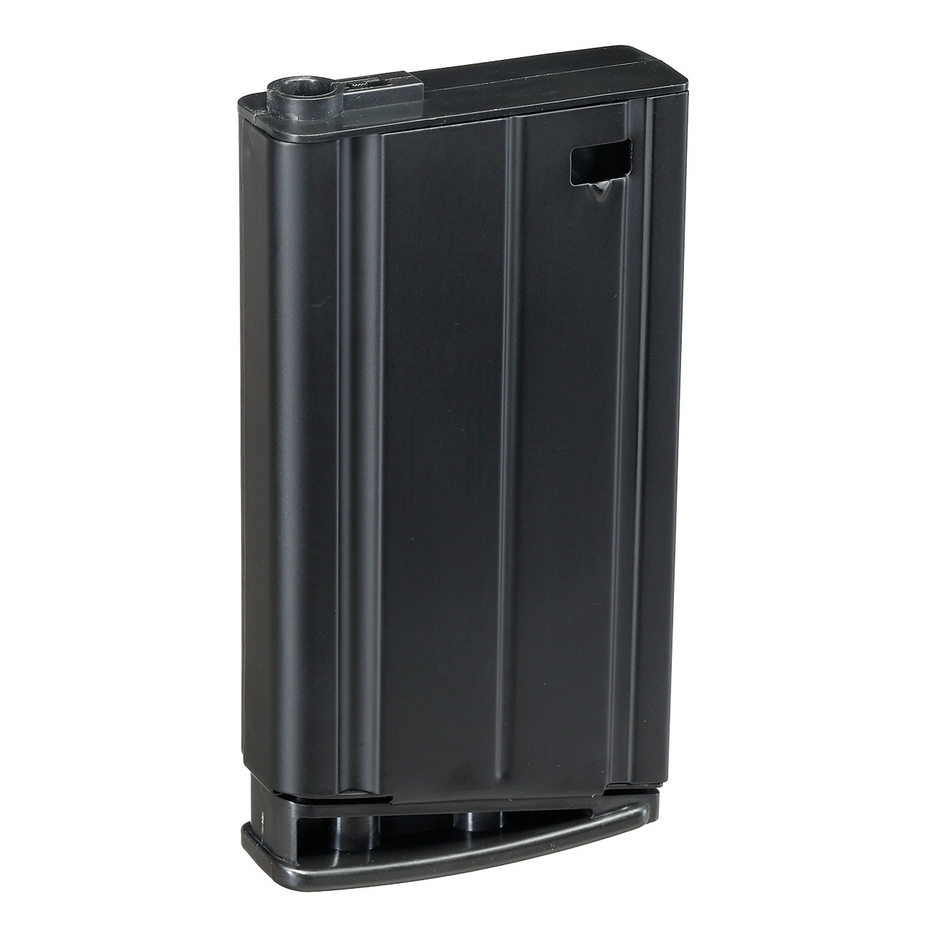 Double Bell MK17 / SCAR-H Stahlblech-Magazin Mid-Cap 90 Schuss schwarz Bild 2