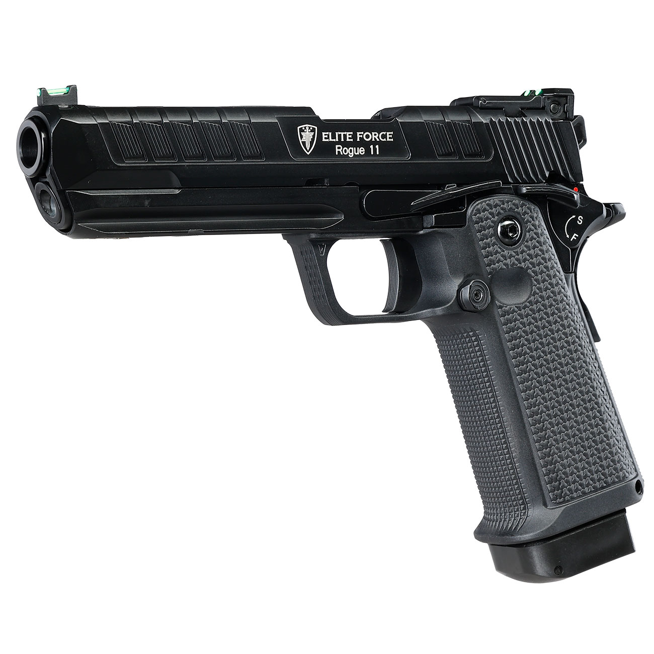 Elite Force Rogue 11 Vollmetall Airsoftpistole CO2BB 6mm BB schwarz