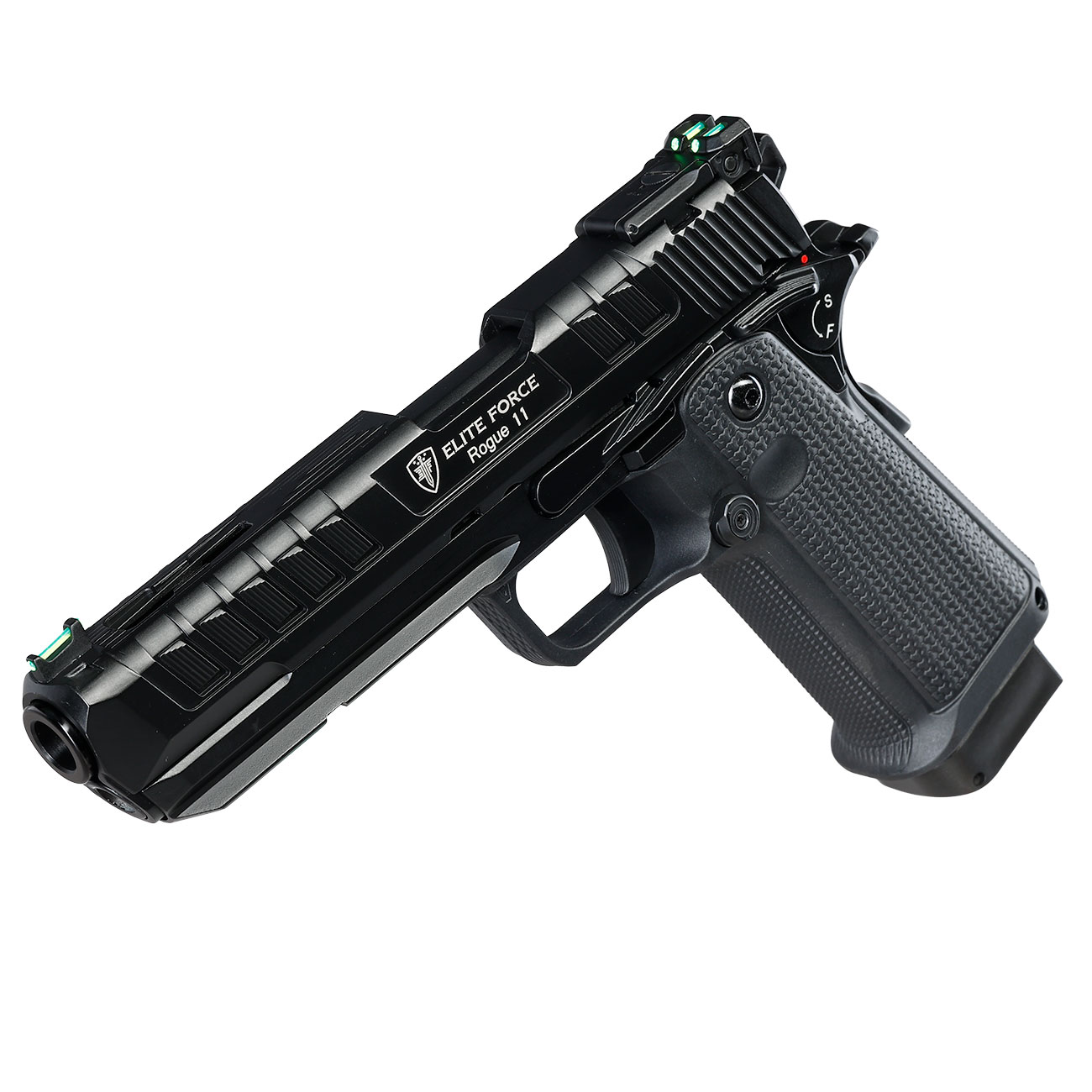 Elite Force Rogue 11 Vollmetall Airsoftpistole CO2BB 6mm BB schwarz Bild 11