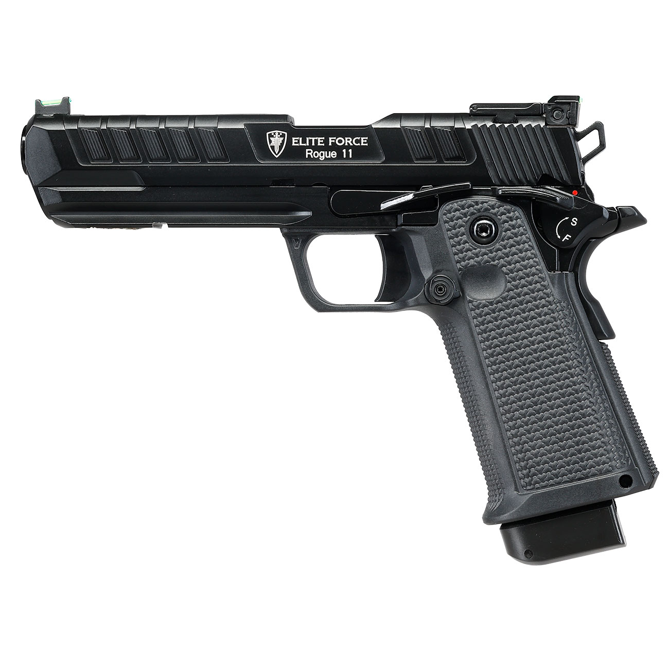 Elite Force Rogue 11 Vollmetall Airsoftpistole CO2BB 6mm BB schwarz Bild 2