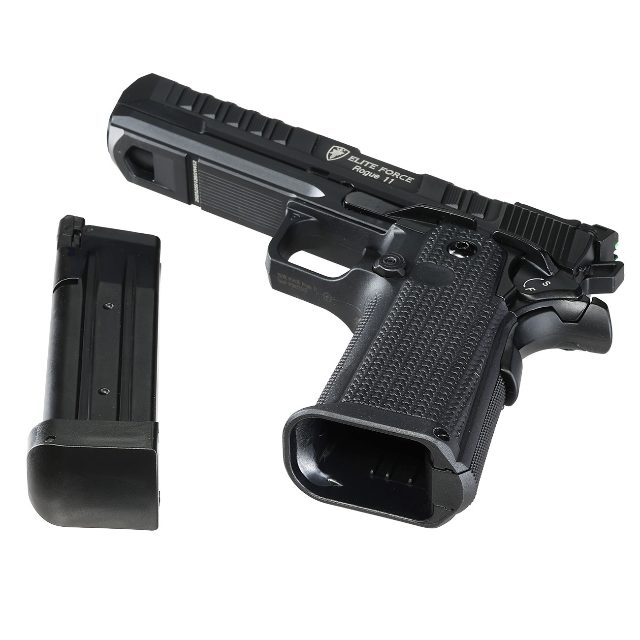 Elite Force Rogue 11 Vollmetall Airsoftpistole CO2BB 6mm BB schwarz Bild 7