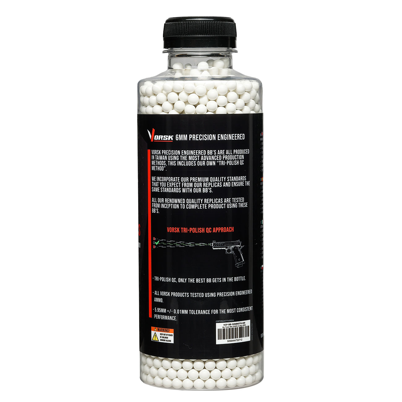Vorsk Bio Tracer Triple Polished QC BBs 0,20g 3.250er Flasche gr�n Bild 1
