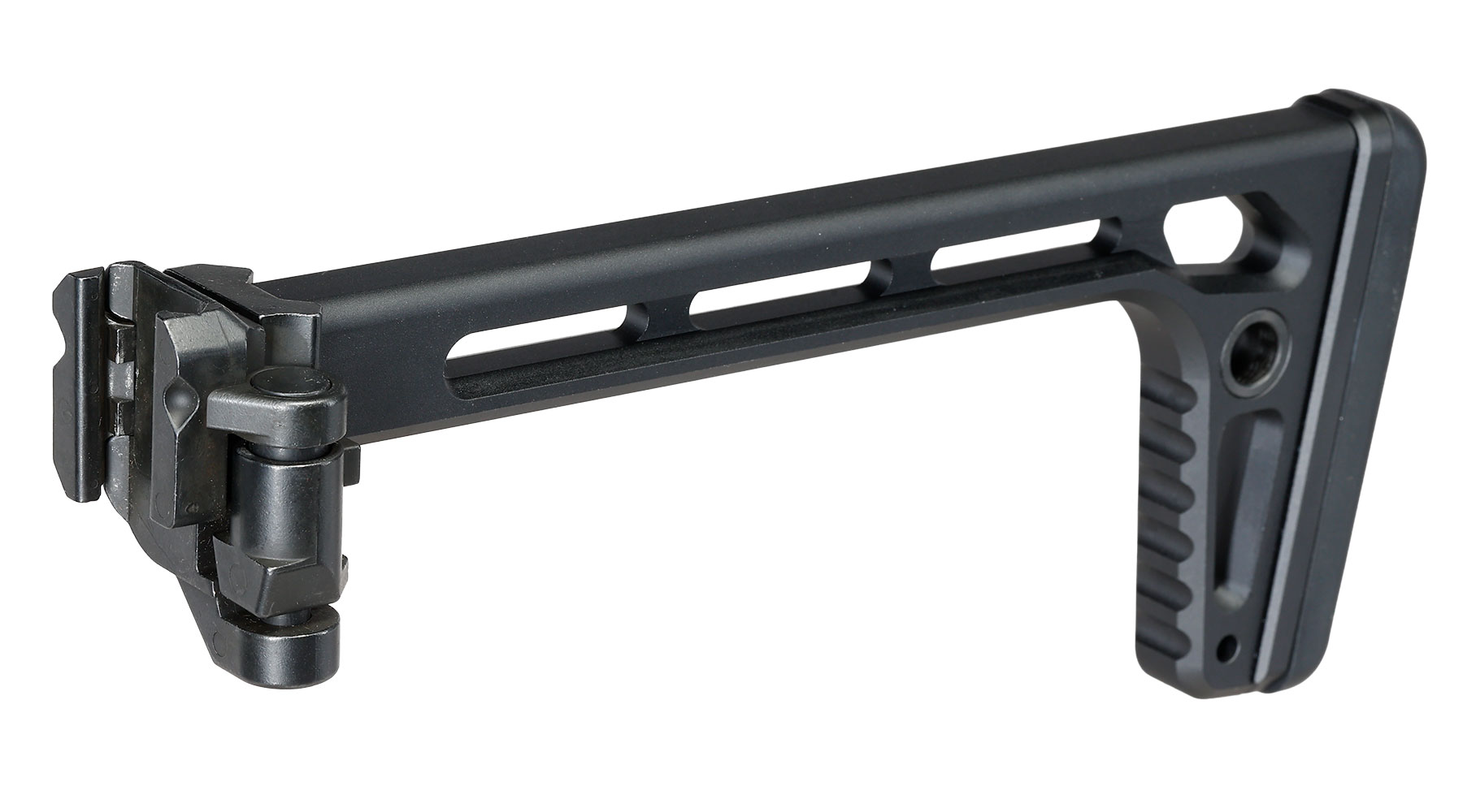 5KU Aluminium Minimalist Skeleton Klappschaft f. 20 - 22 mm Schienen schwarz